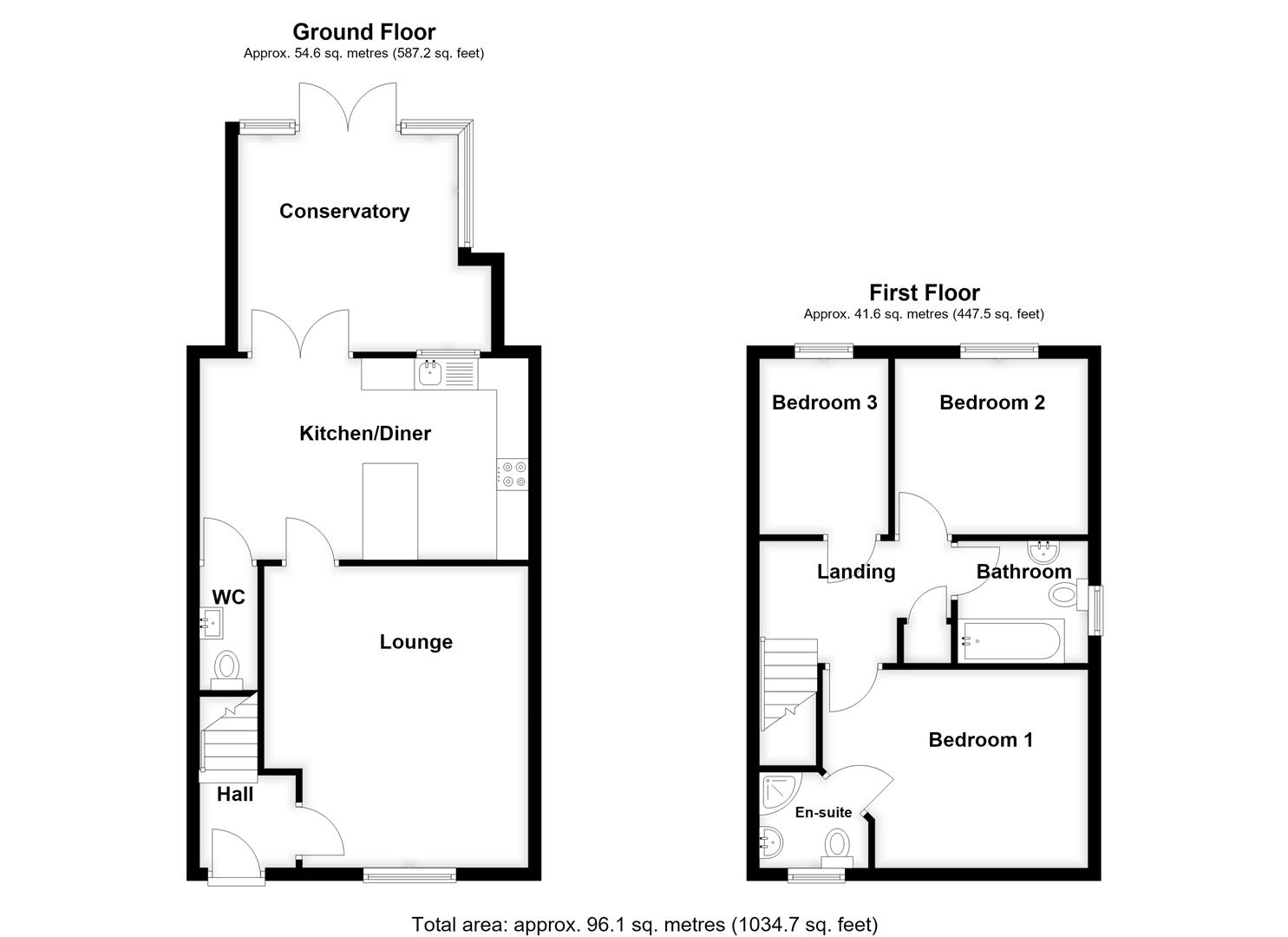 4, Dun Cow Drive, Spalding floorplan