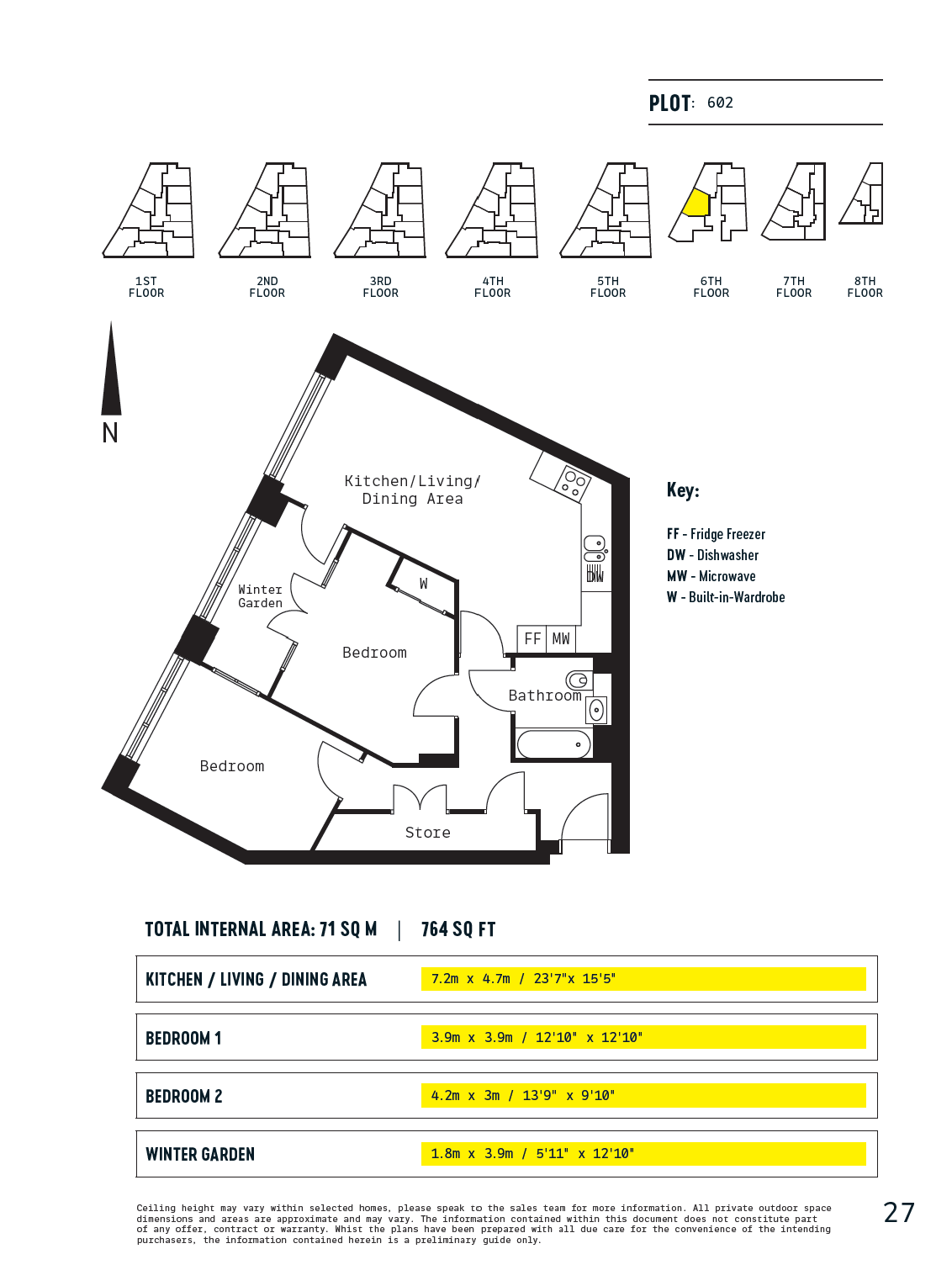 Herald Street, London floorplan