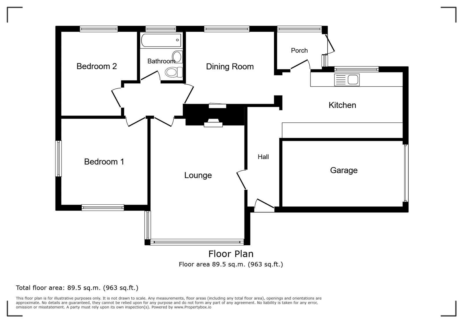 1, Redlake Road, Isle of Wight floorplan