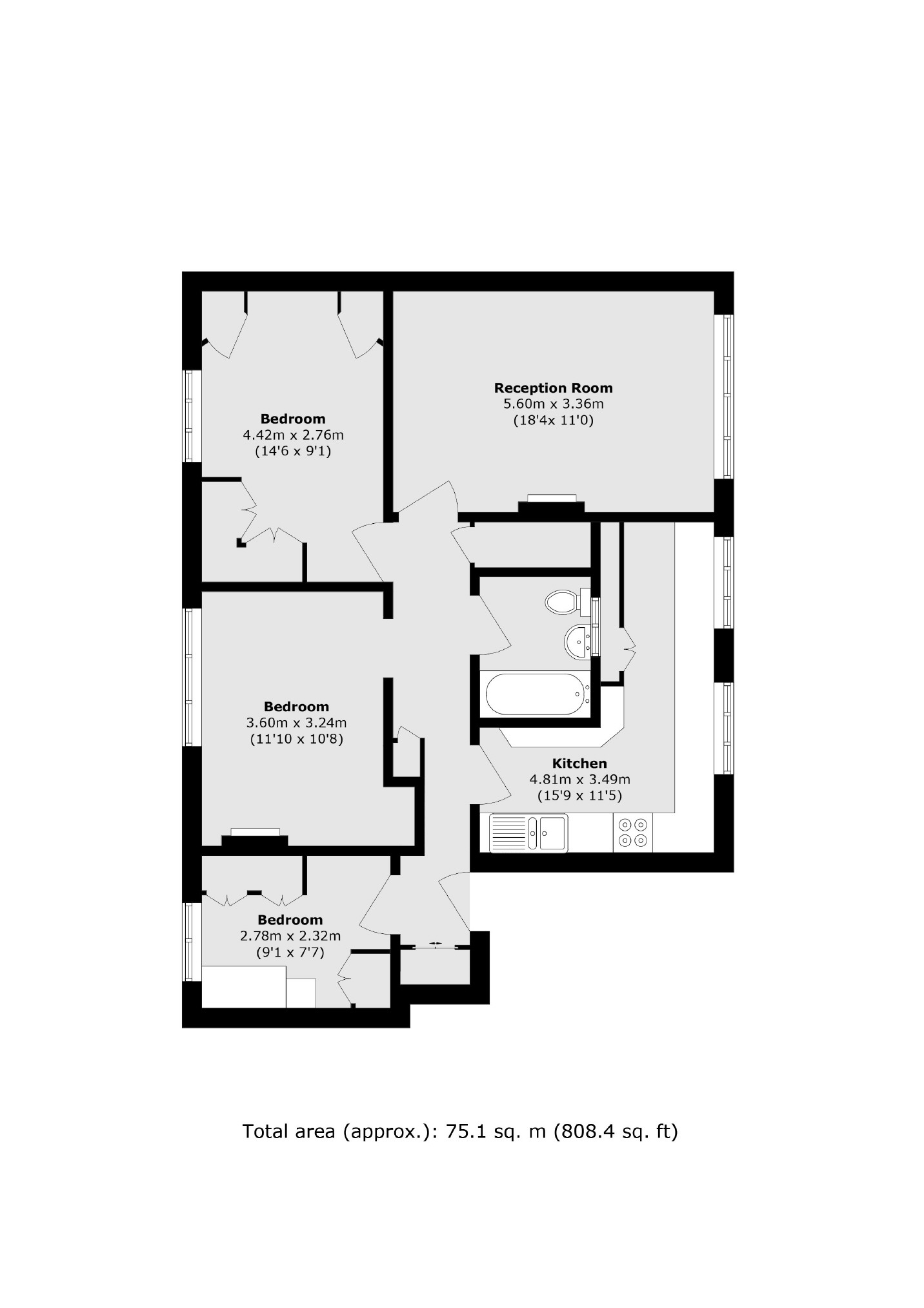 Maitland Park Road, Kentish Town floorplan