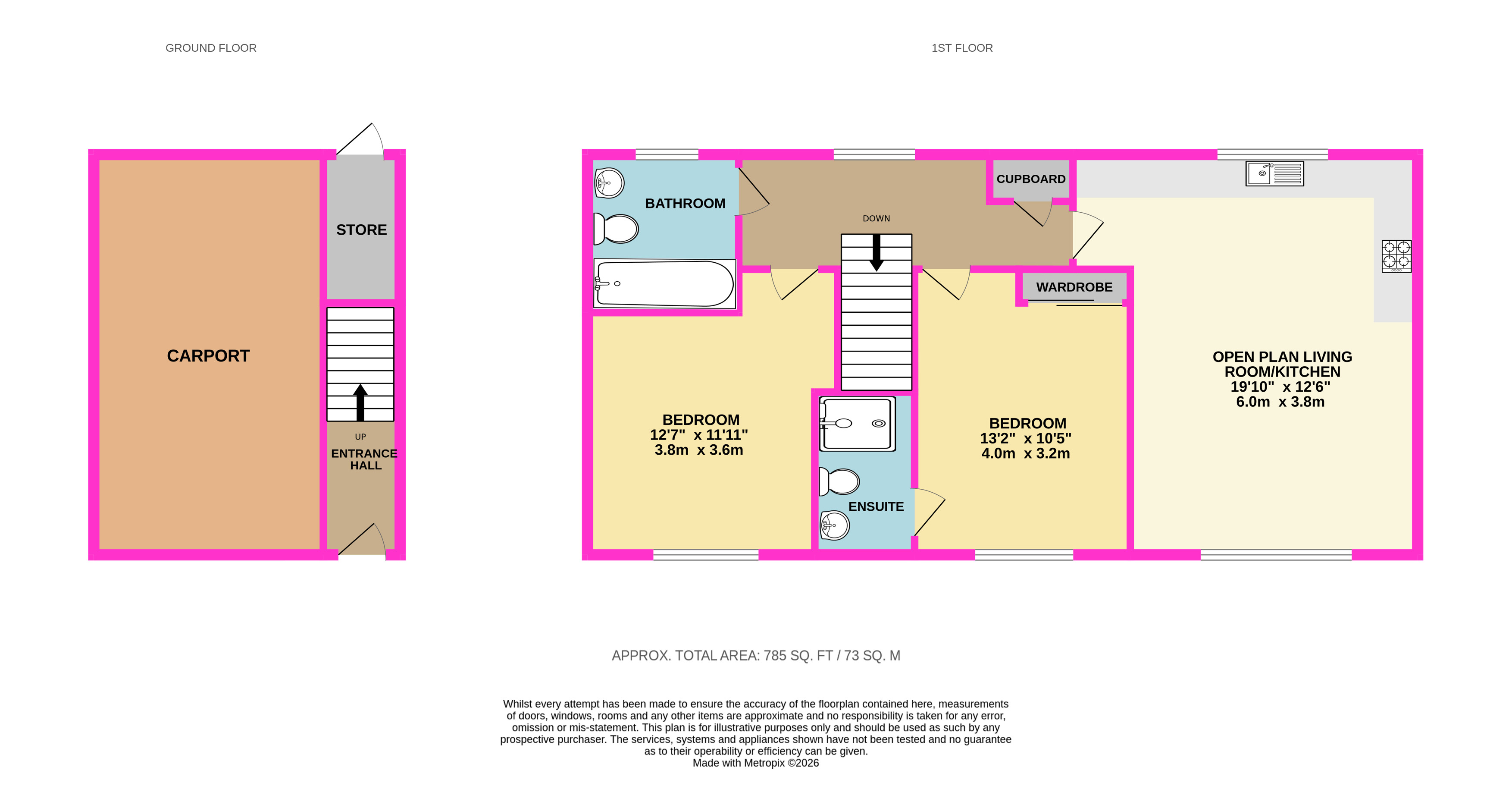 9, Hollywood Place, Berkshire floorplan