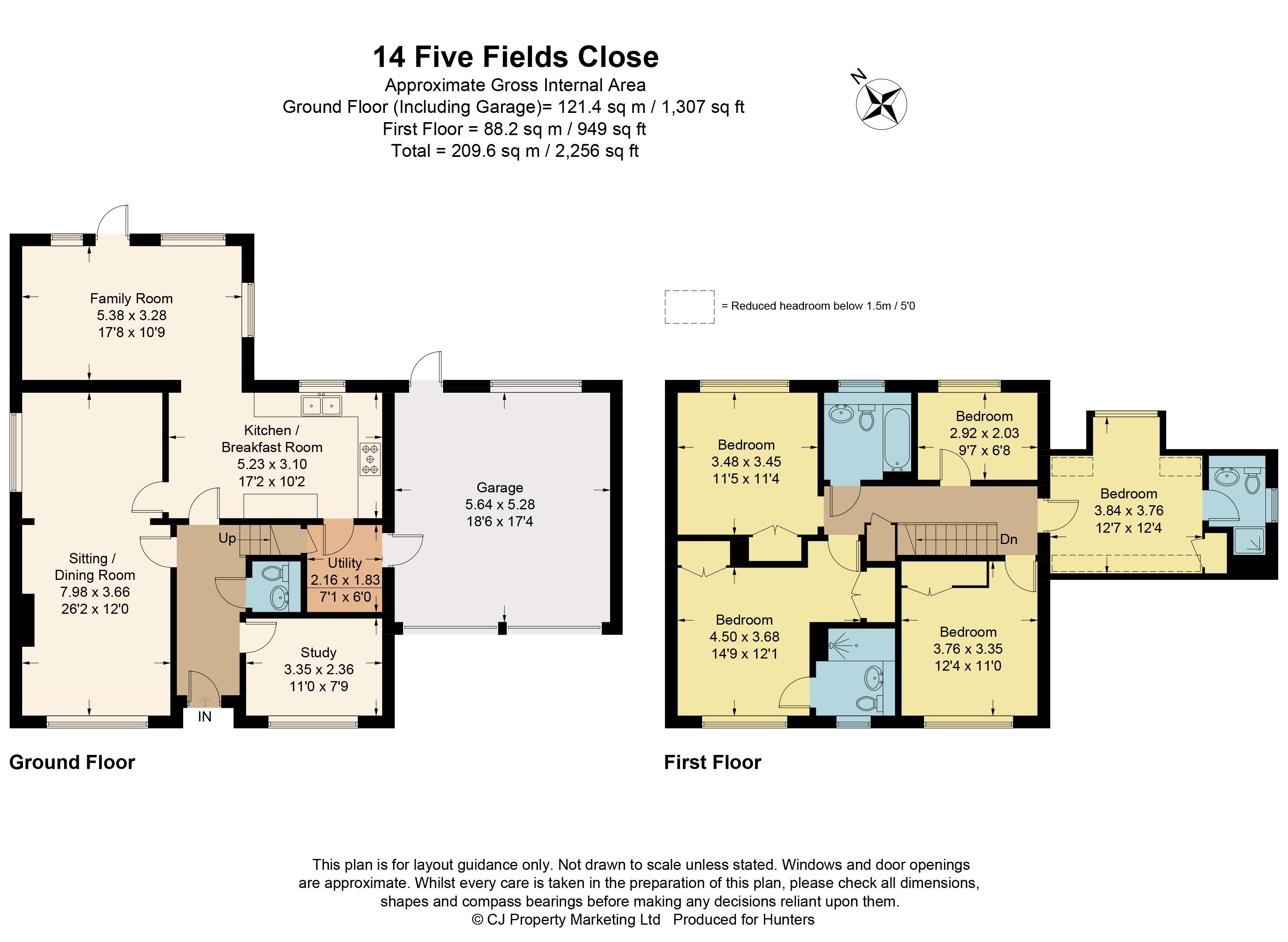 5 Bedrooms Detached house for sale in Five Fields Close, Watford, Hertfordshire WD19