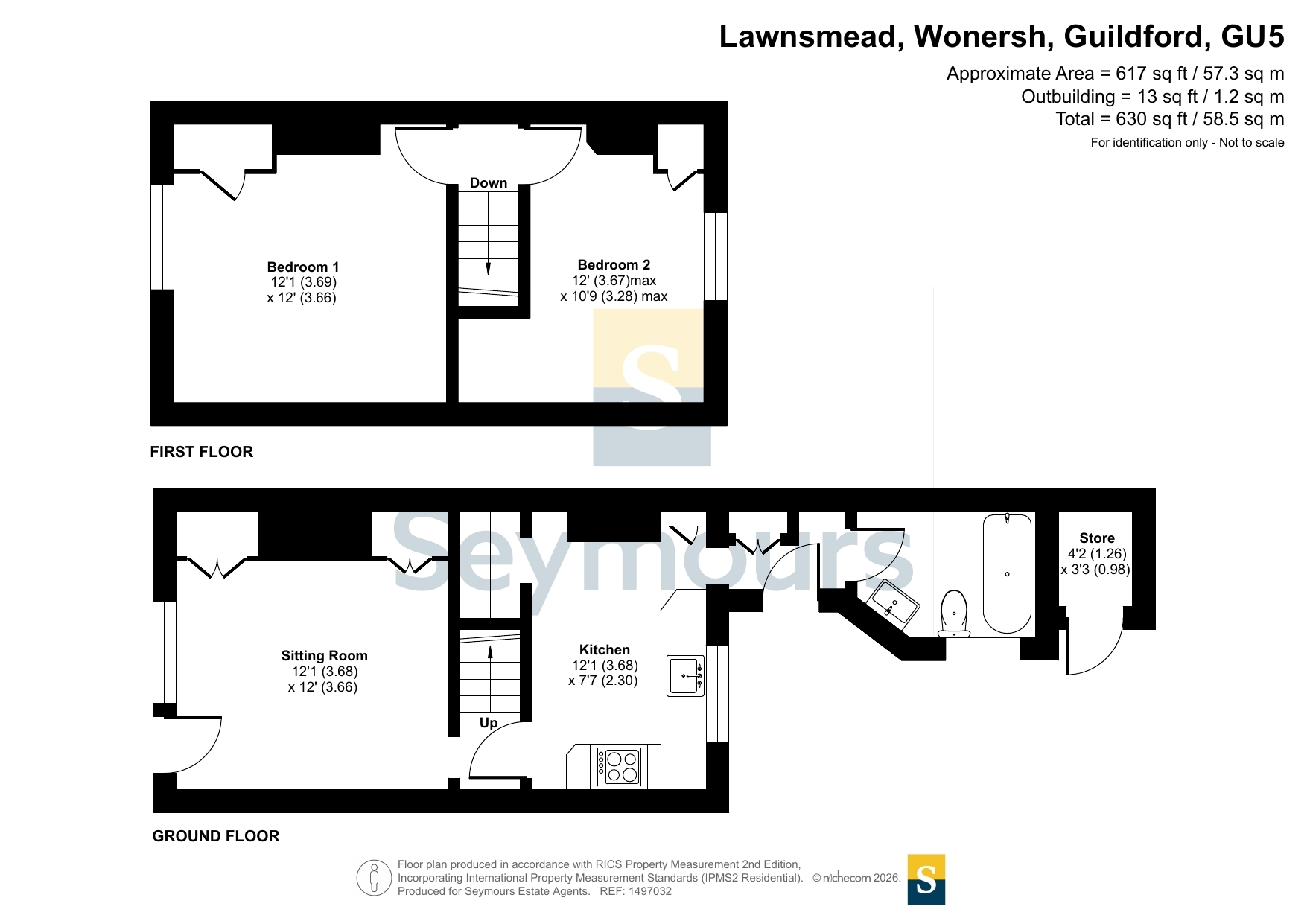 10, Lawnsmead, Guildford floorplan