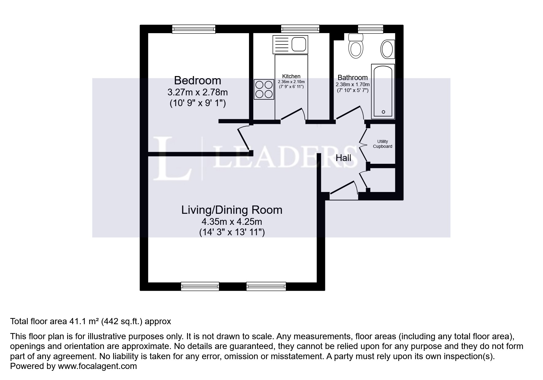 Linclare Place, St. Neots floorplan