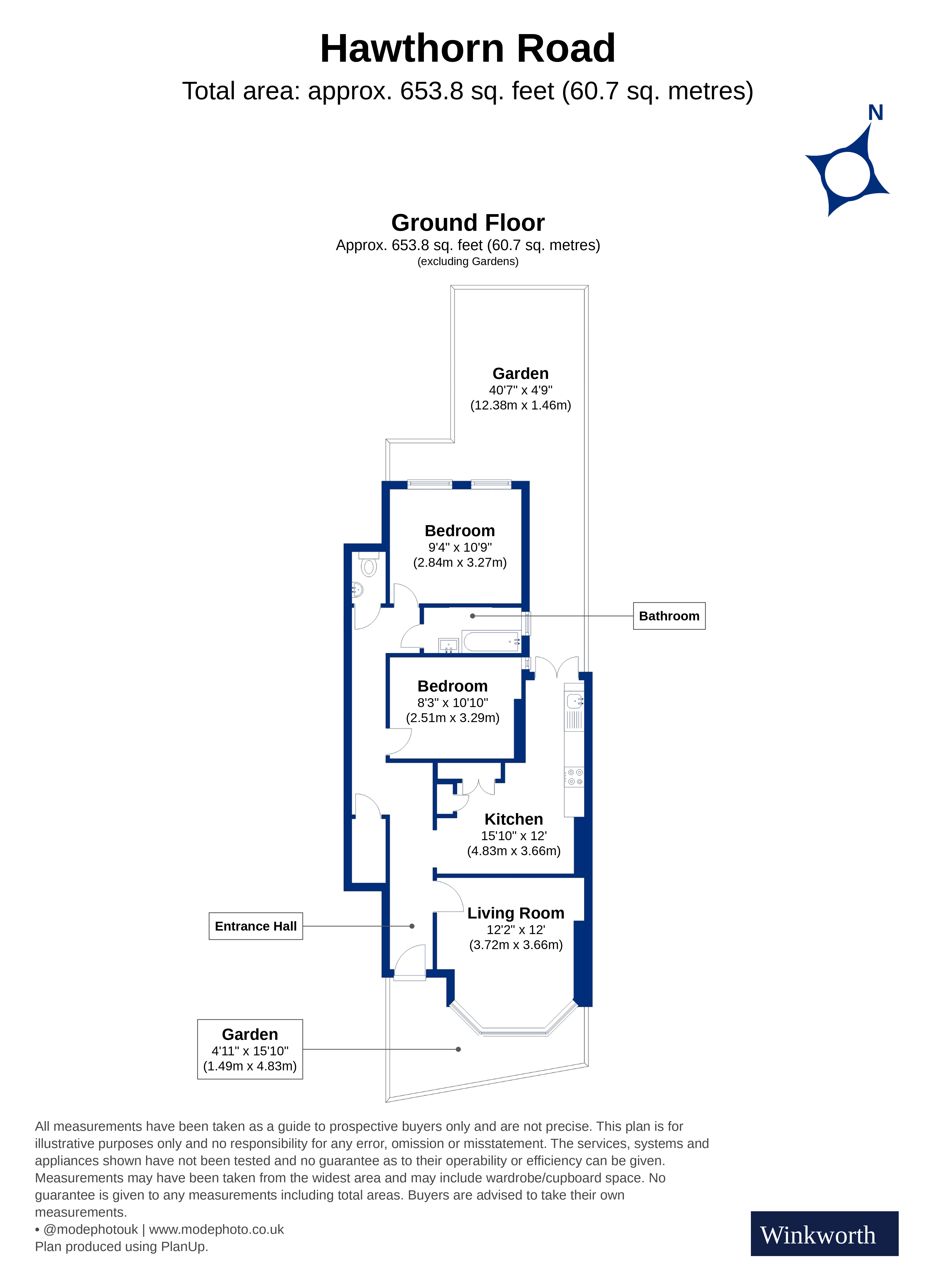 Hawthorn Road, London floorplan