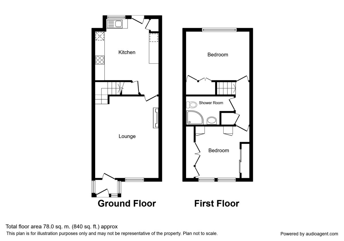 2 Bedrooms Terraced house for sale in Lancaster Road, Cabus, Preston PR3