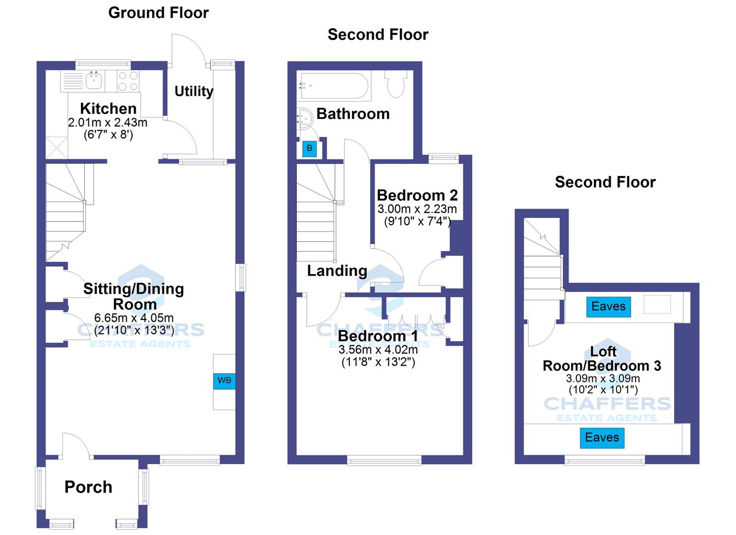 3B, Railway Terrace, Gillingham floorplan