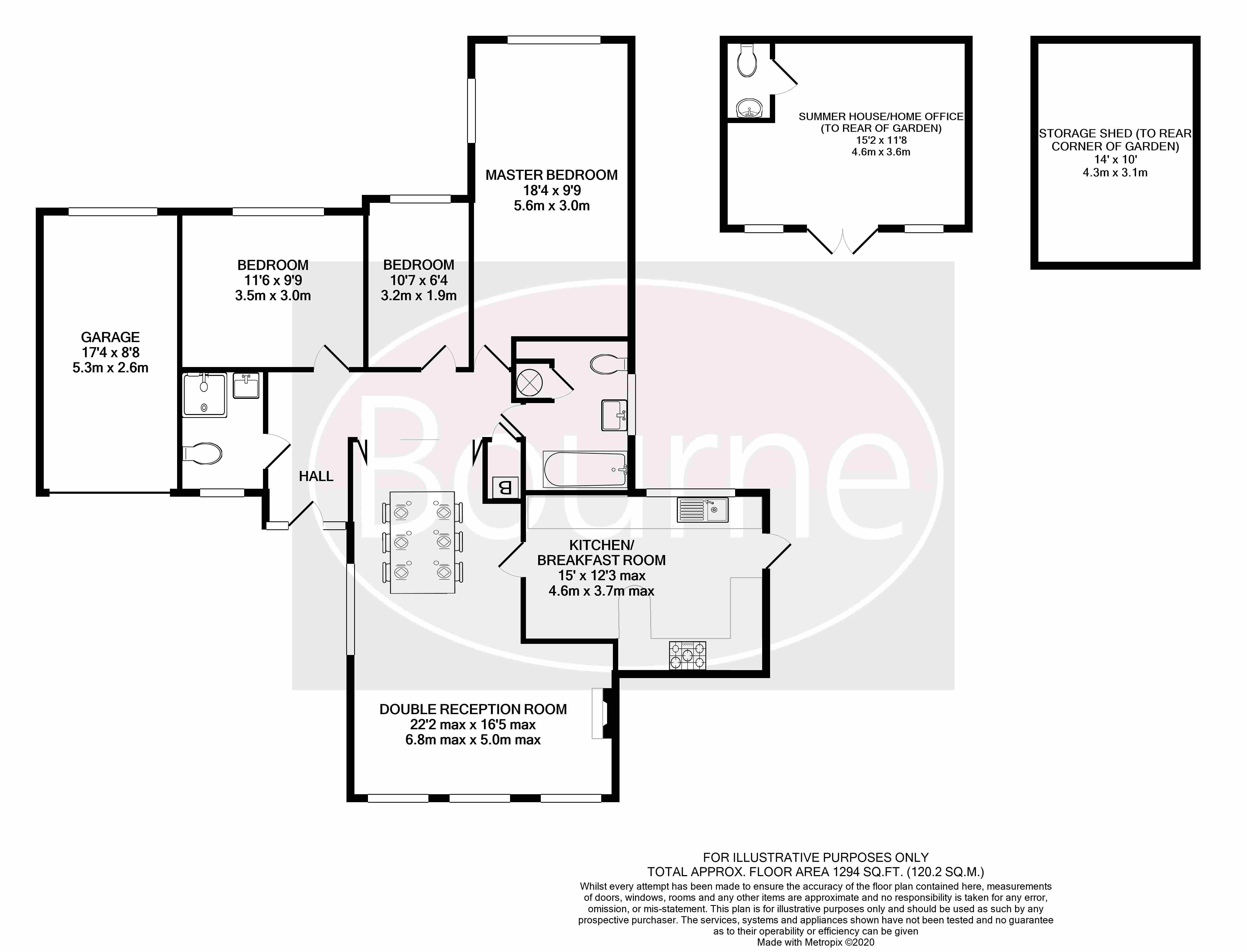 6, The Paddocks, Guildford floorplan