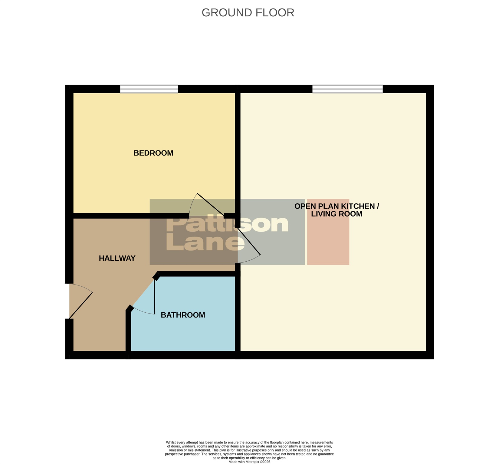 Flat 6, 60, Queen Street, Kettering floorplan