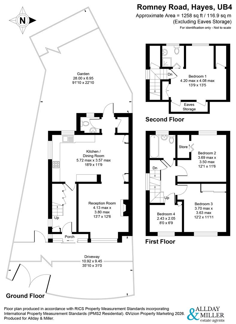 41, Romney Road, Hayes floorplan