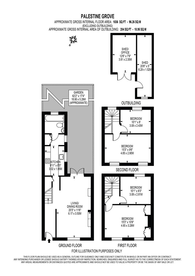 35, Palestine Grove, Colliers Wood floorplan