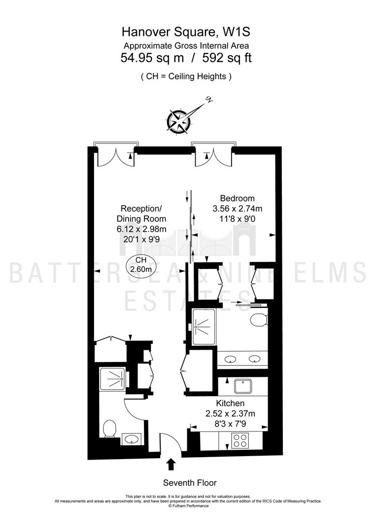 N7.2 Mandarin Oriental, 22 Hanover Square, London floorplan