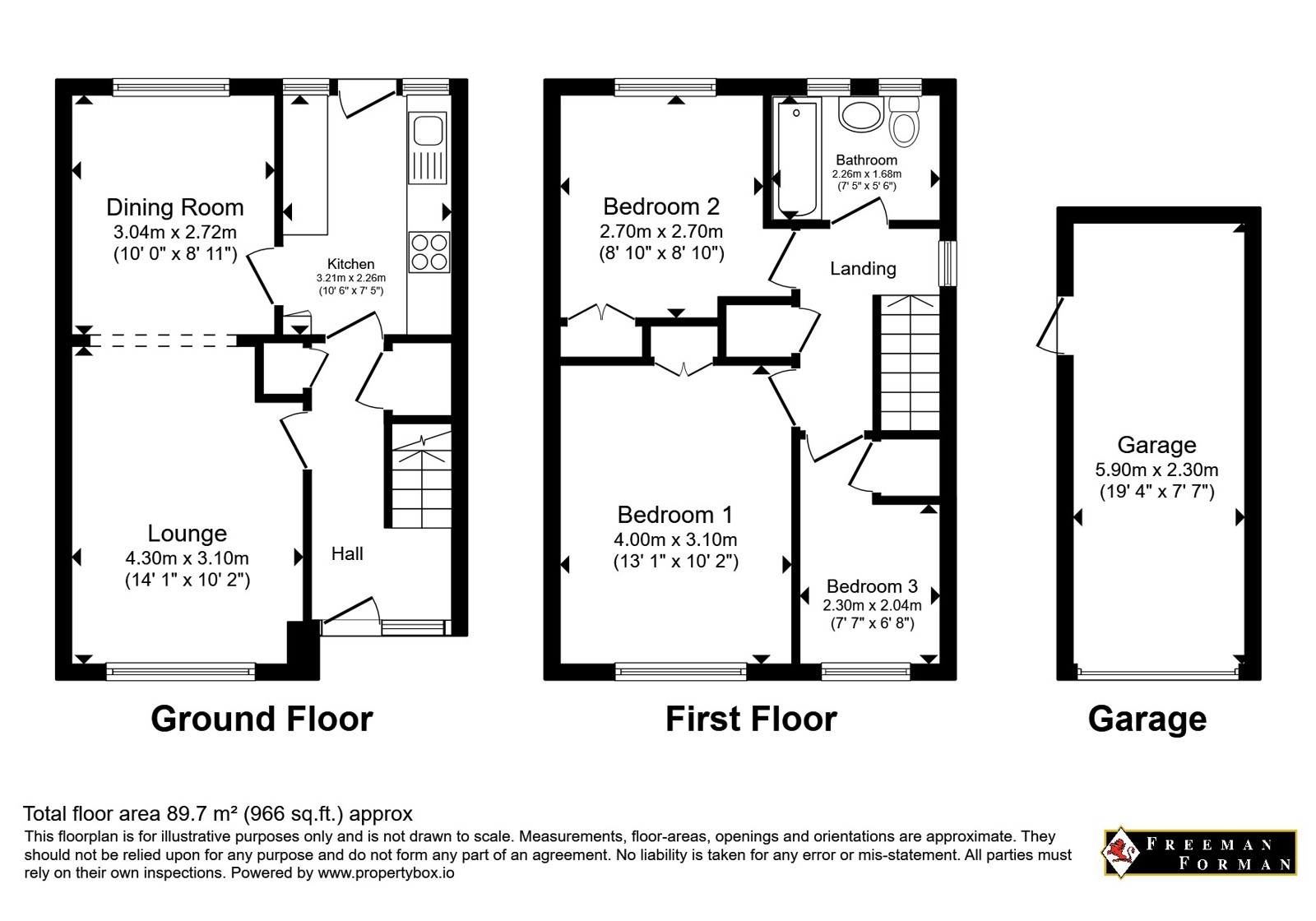 2, Beverley Crescent, Kent floorplan