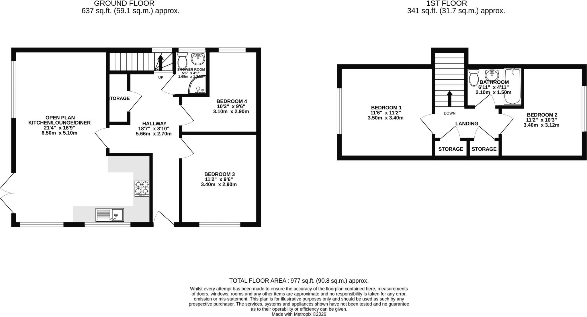 Low Cross Street, Scunthorpe floorplan