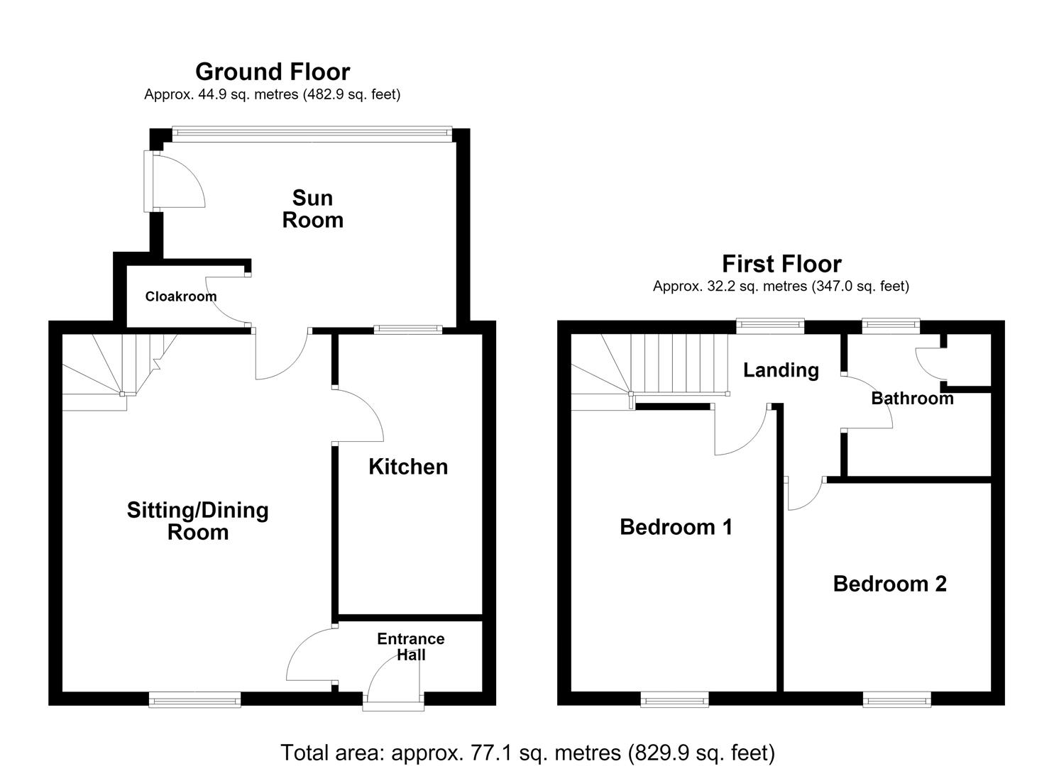 21, Middle Street, North Perrott floorplan