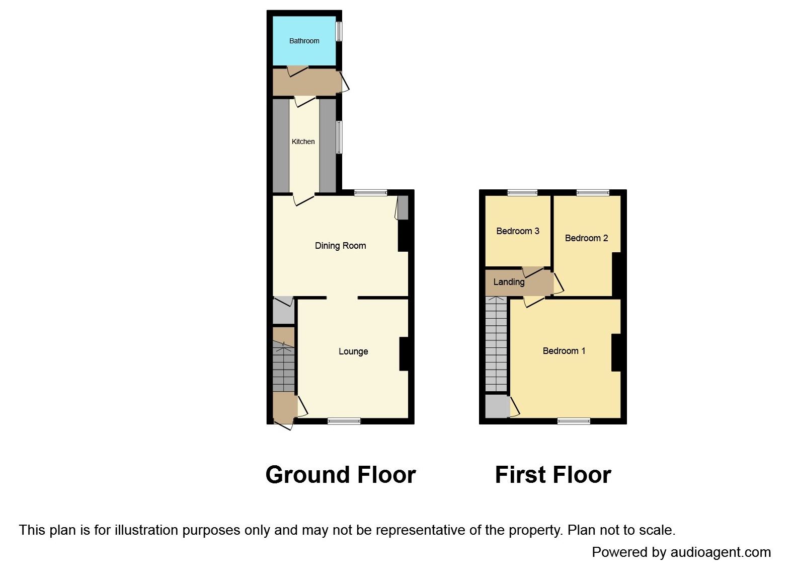 3 bed terraced house to rent in Hamilton Street, Horden, Peterlee SR8