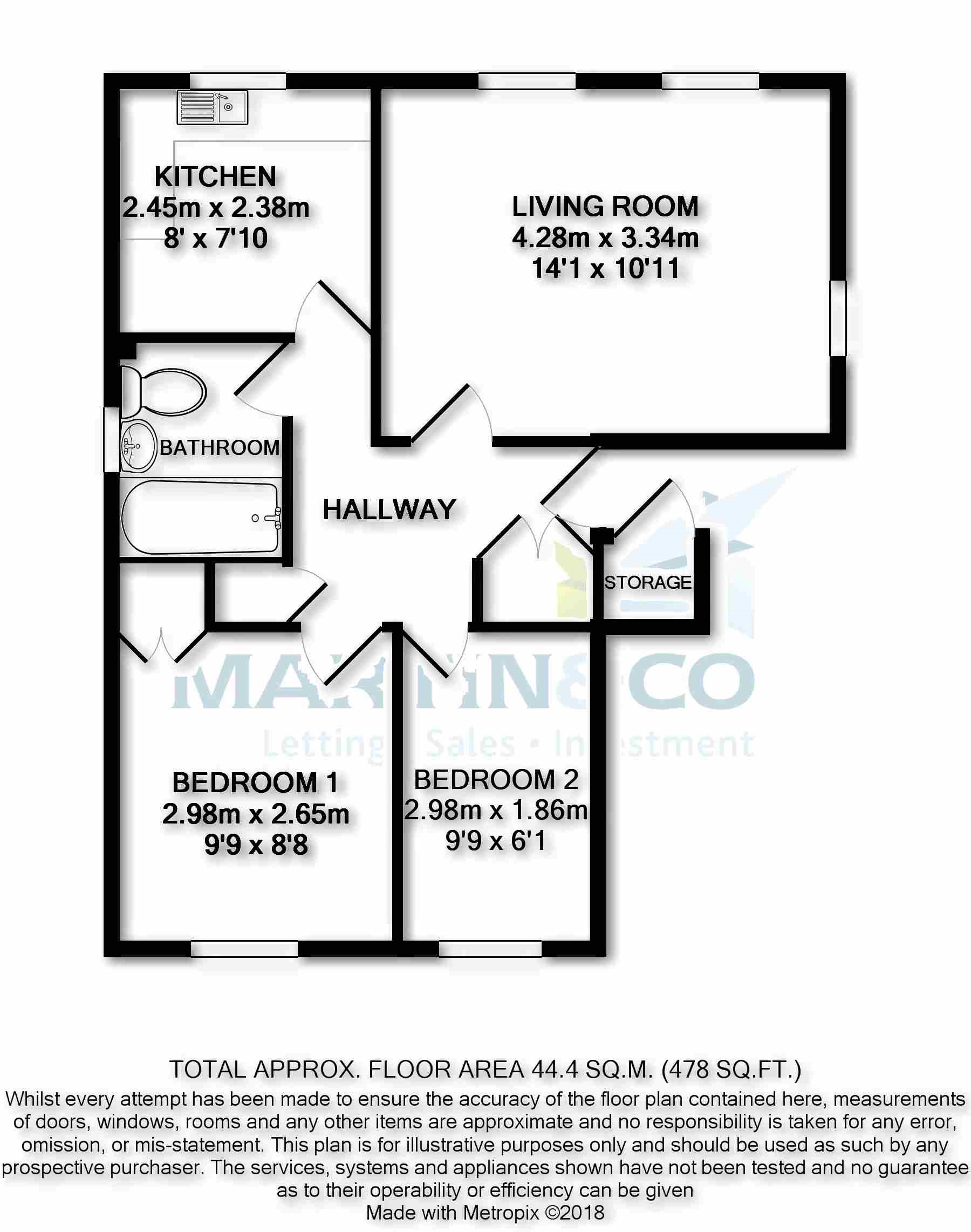 1, Meadowside Court, Abingdon floorplan
