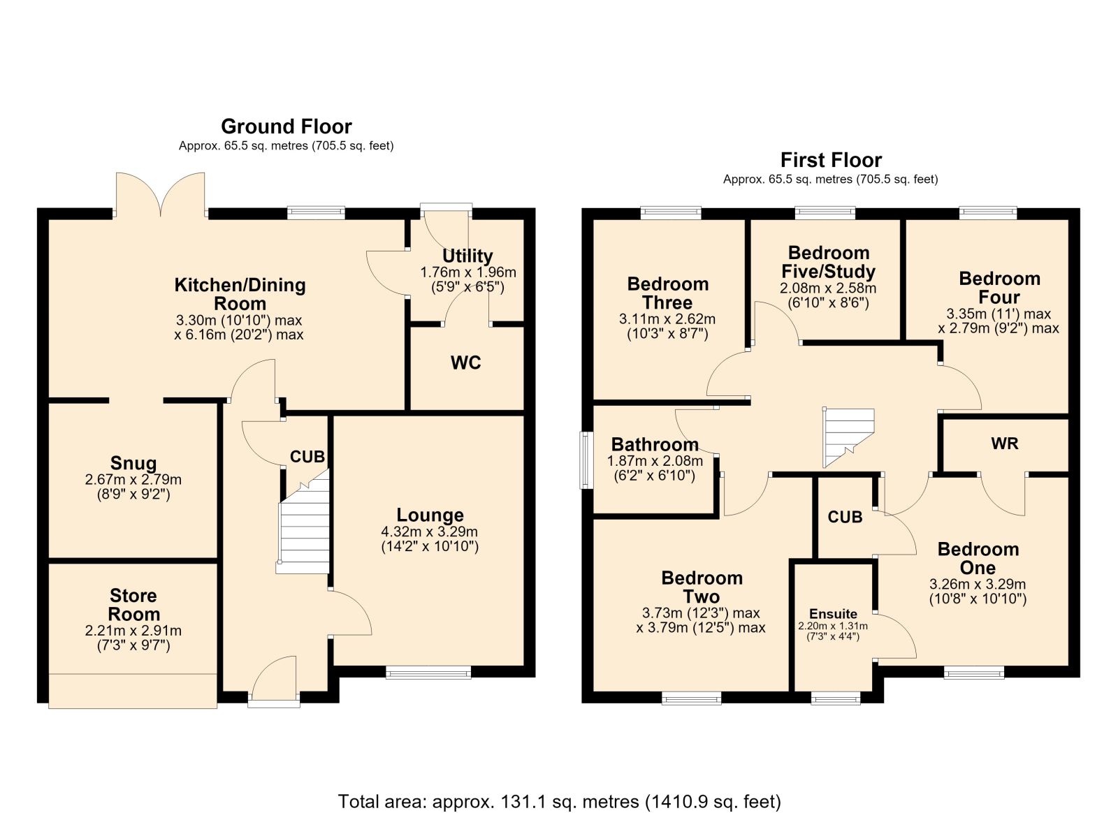 7 Avellana Way, Ashchurch, Tewkesbury floorplan