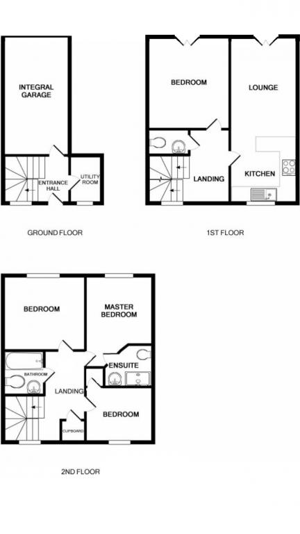 4 Bedrooms Terraced house to rent in Beatrix Place, Horfield, Bristol BS7