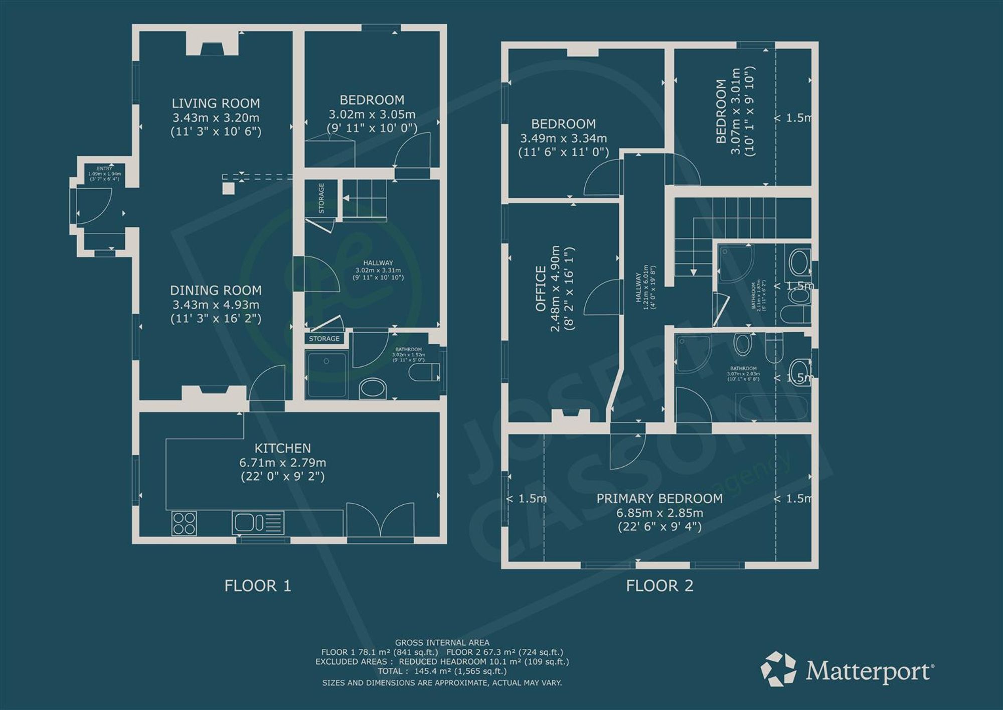 Primrose Cottage, Bridgwater floorplan