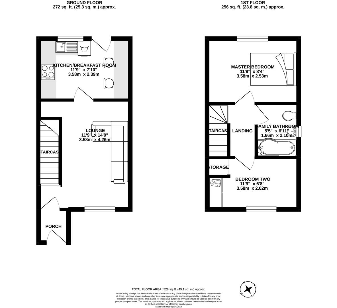 23, The Cedars, Chorley floorplan
