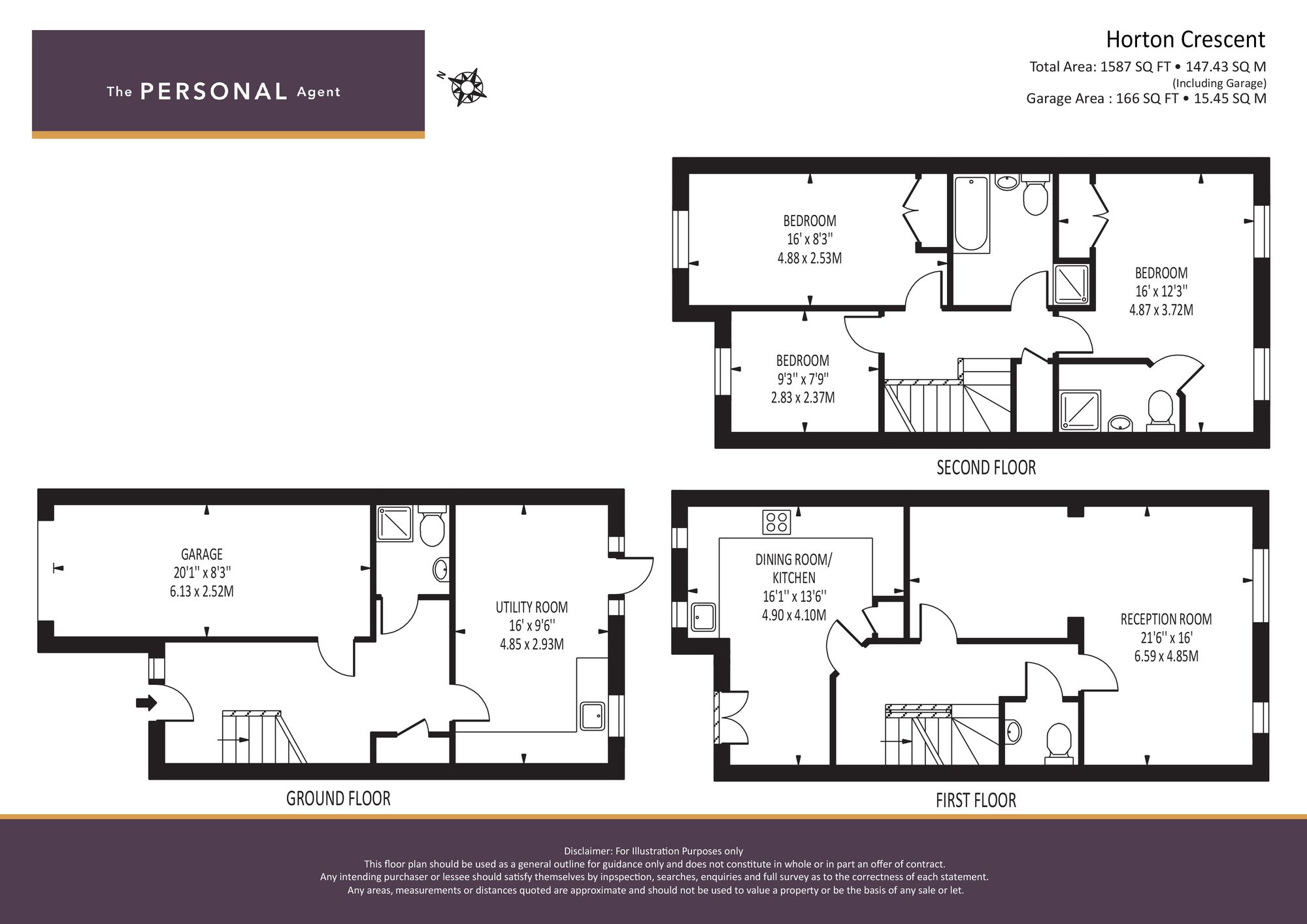 21 Horton Crescent, Epsom floorplan