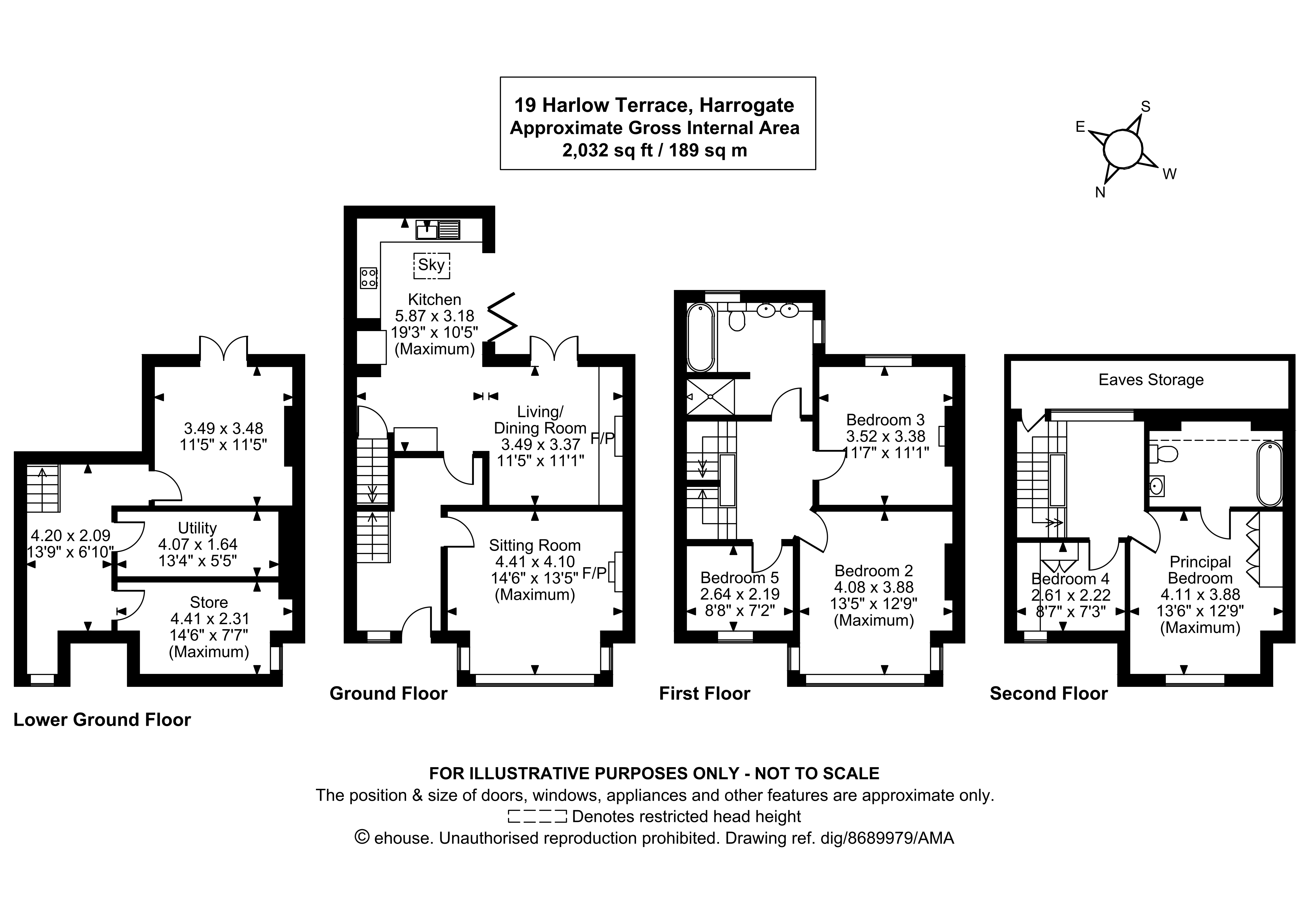 19, Harlow Terrace, North Yorkshire floorplan