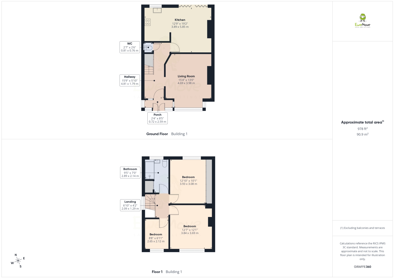 9, Shakespeare Road, Bexleyheath floorplan