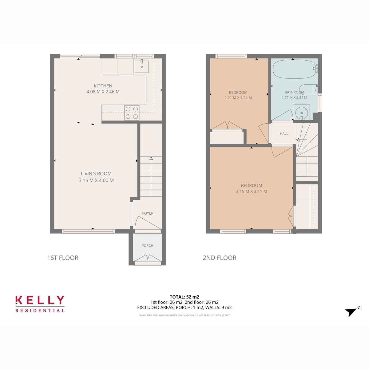 14, Maybole Crescent, Glasgow floorplan