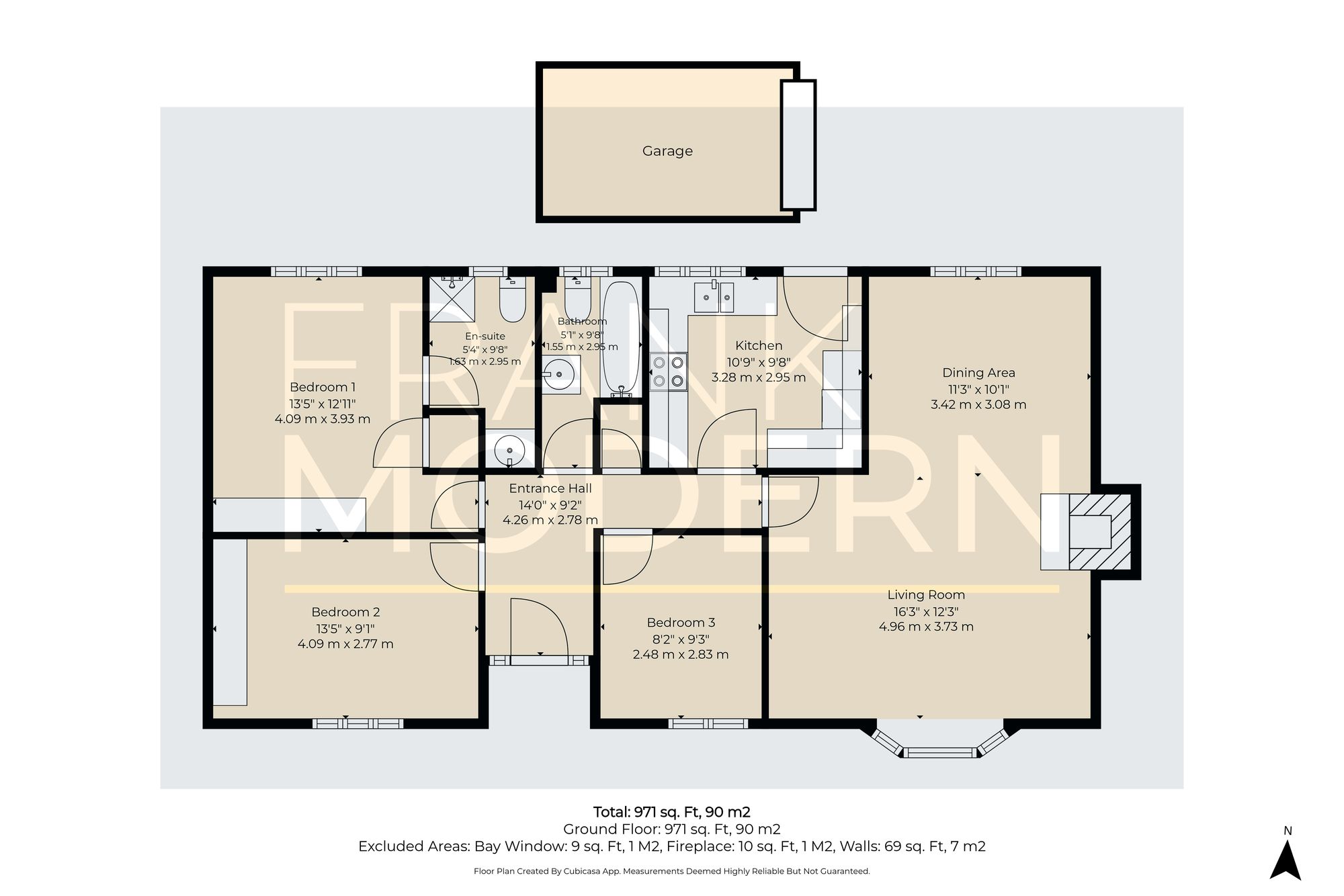 3, Waterville Gardens, Orton Waterville, PE2 floorplan
