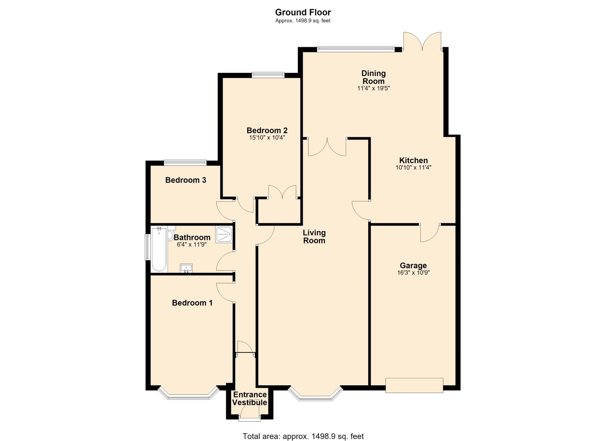 Sunnyhurst Tockholes Road, Darwen floorplan