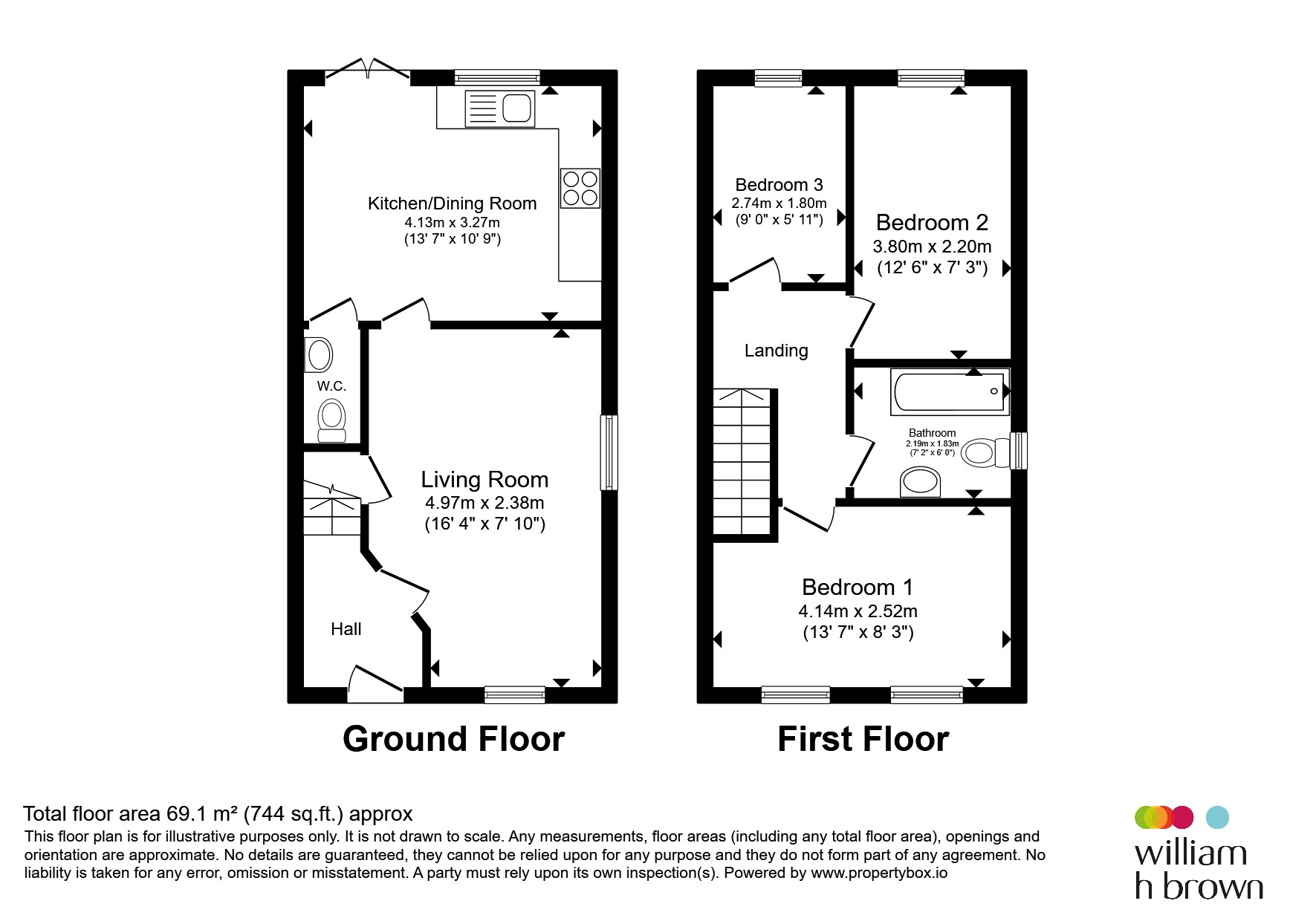 3, Bill Lane, Newark floorplan