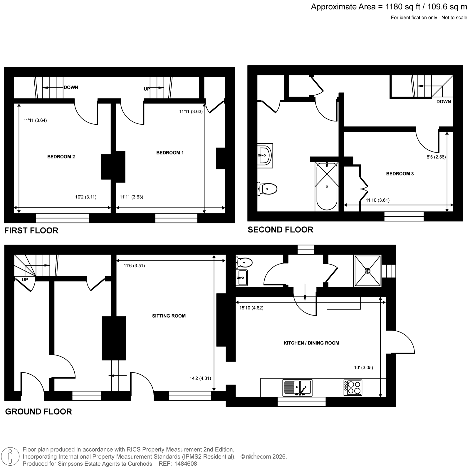 11, Tannery Lane, Bramley floorplan