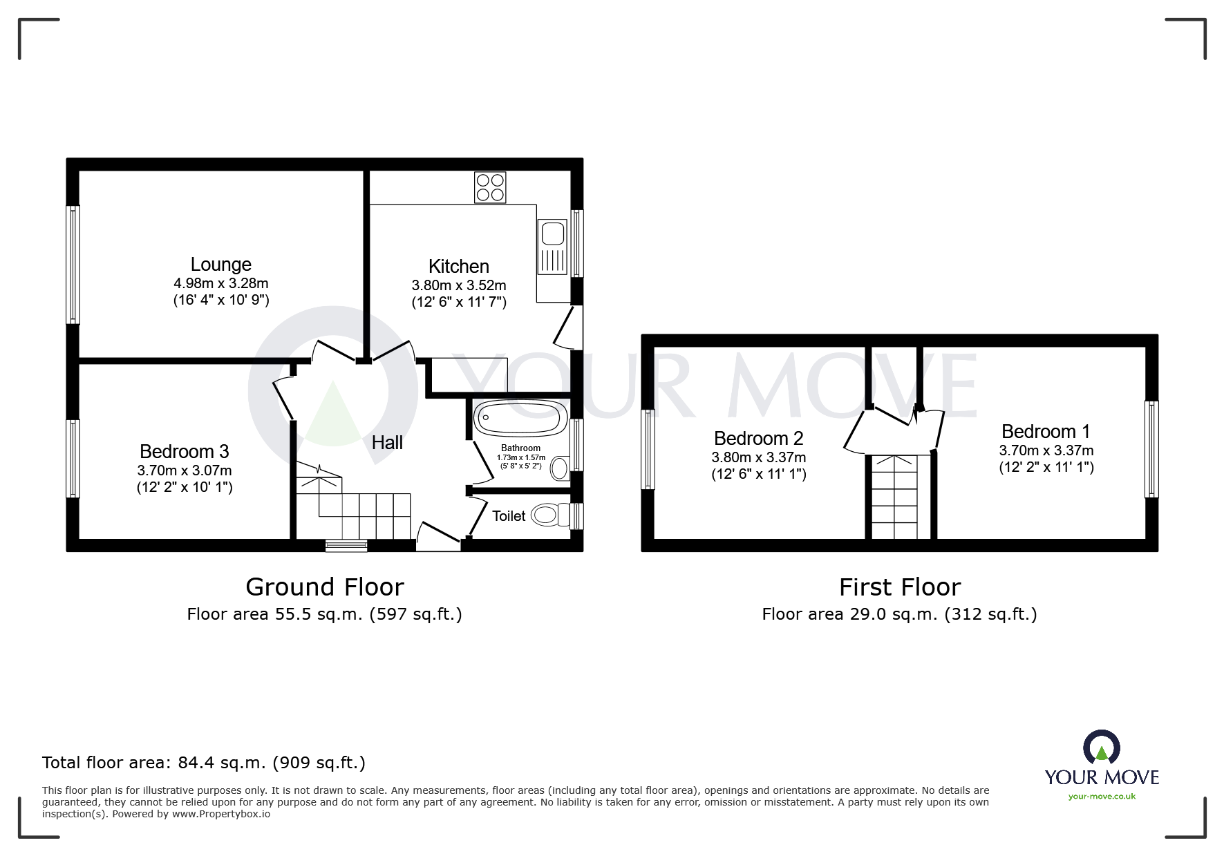 5, Dabek Rise, Nottingham floorplan