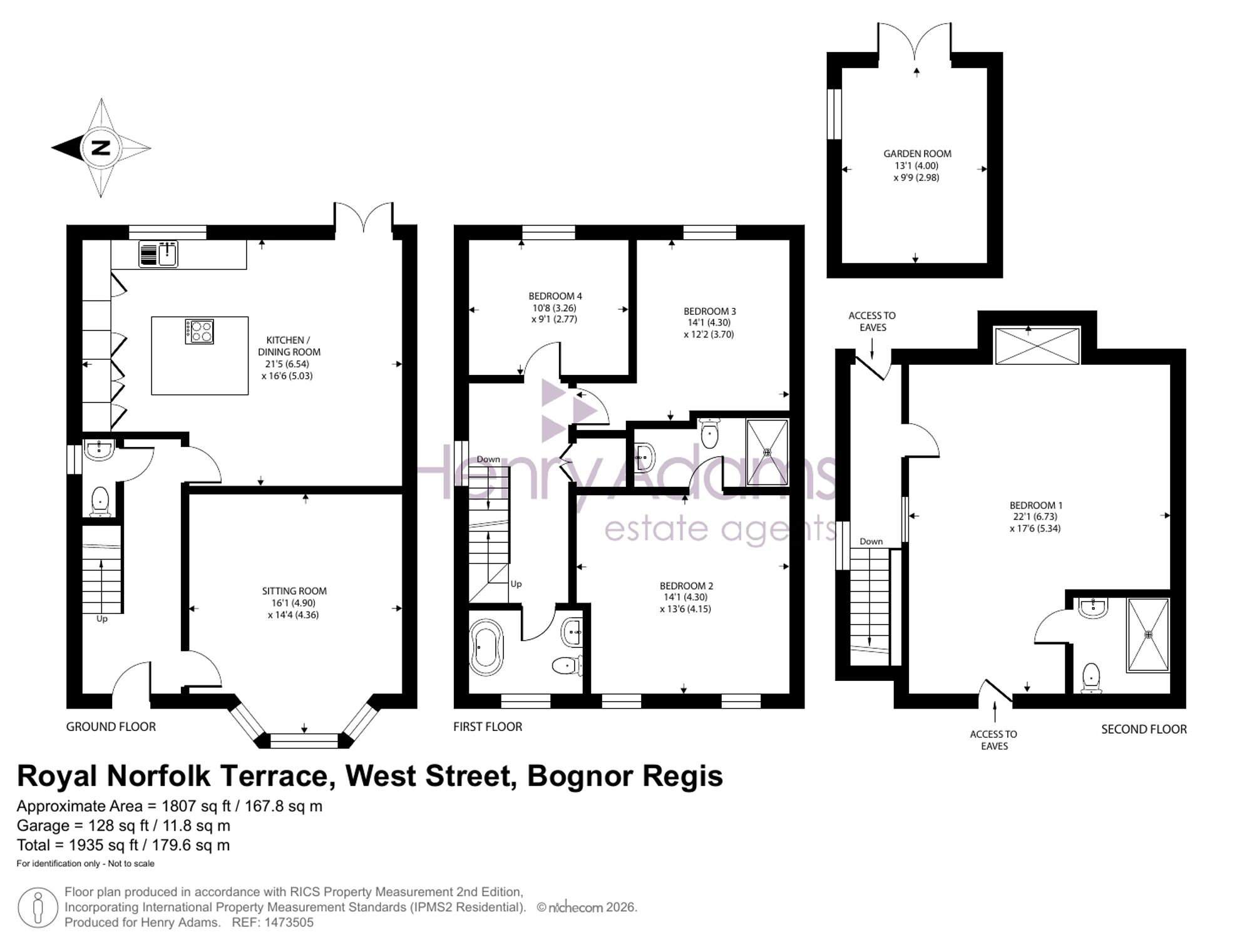 3 Royal Norfolk Mews, West Street, Bognor Regis floorplan