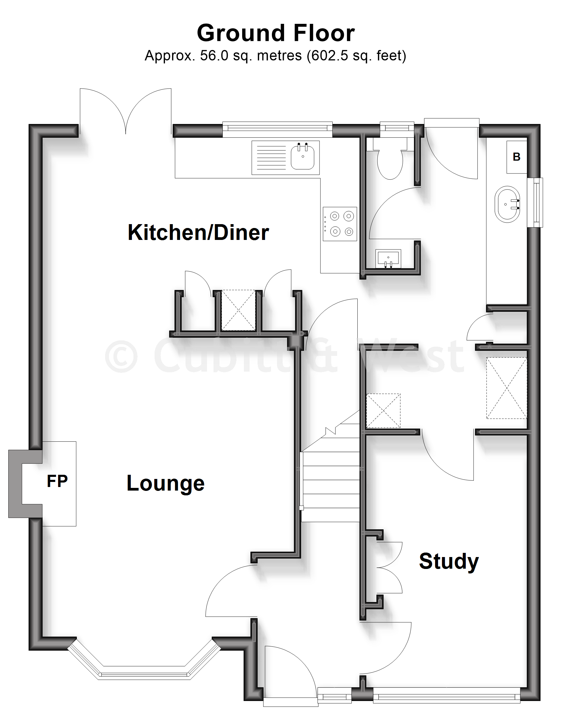 10, Downland Copse, Uckfield floorplan