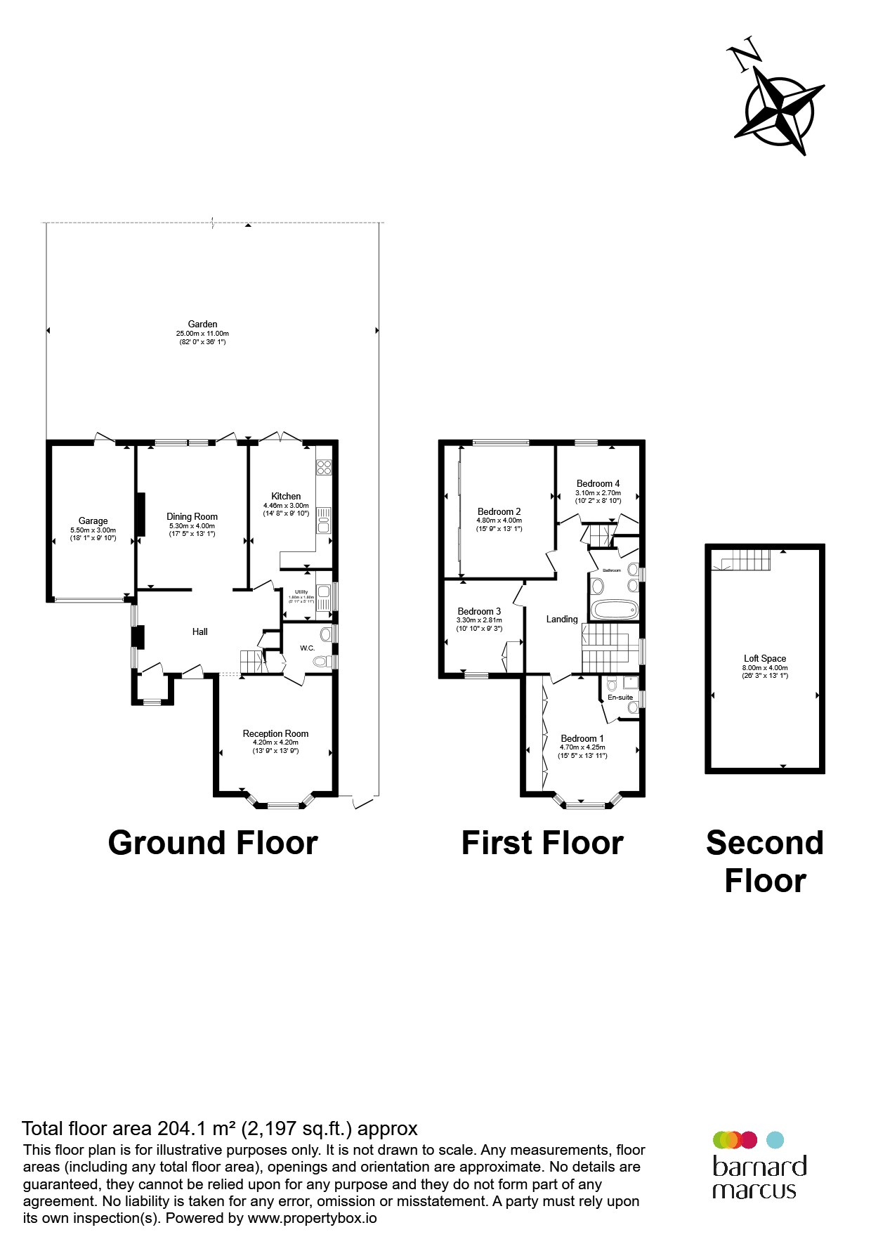 107, Friern Barnet Lane, London floorplan