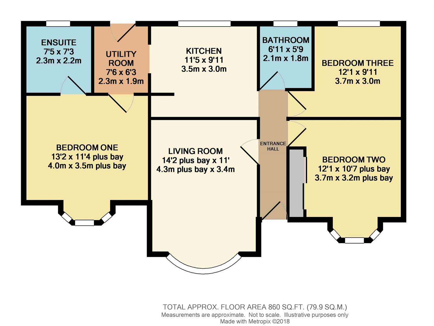 3 Bedrooms Detached bungalow for sale in Hill Top Mount, Harrogate HG1
