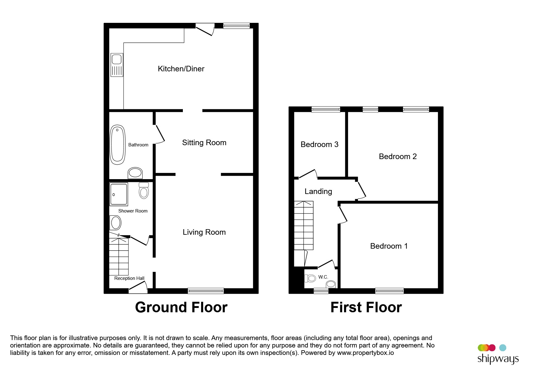 7, Laburnum Road, Dudley floorplan