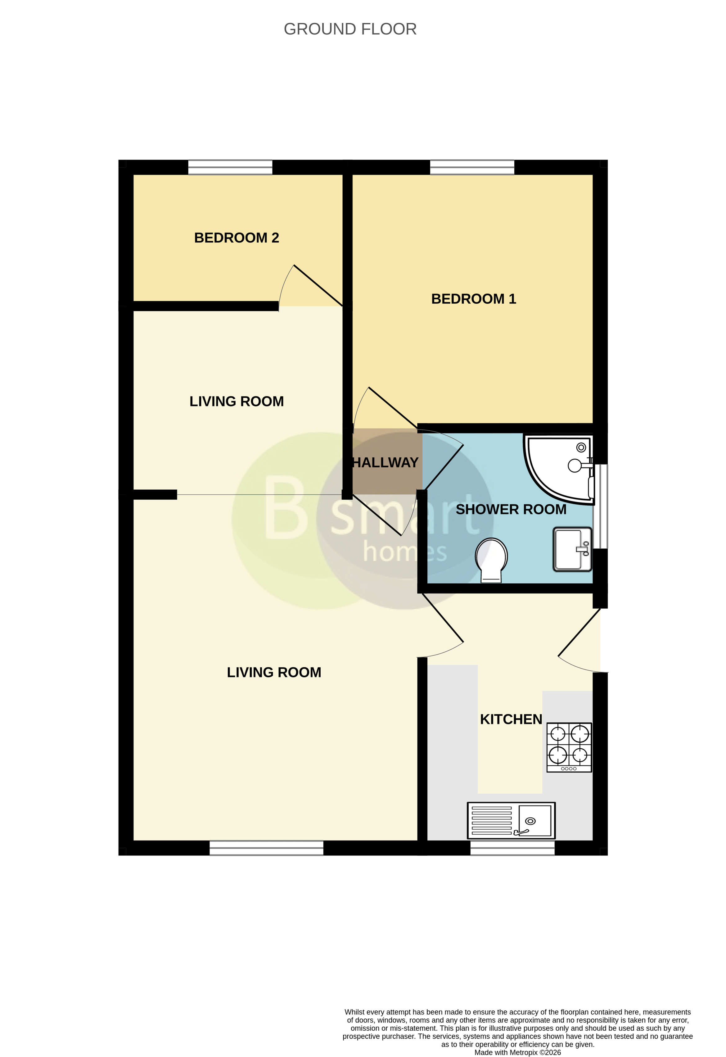 19, Far Moor Close, Doncaster floorplan