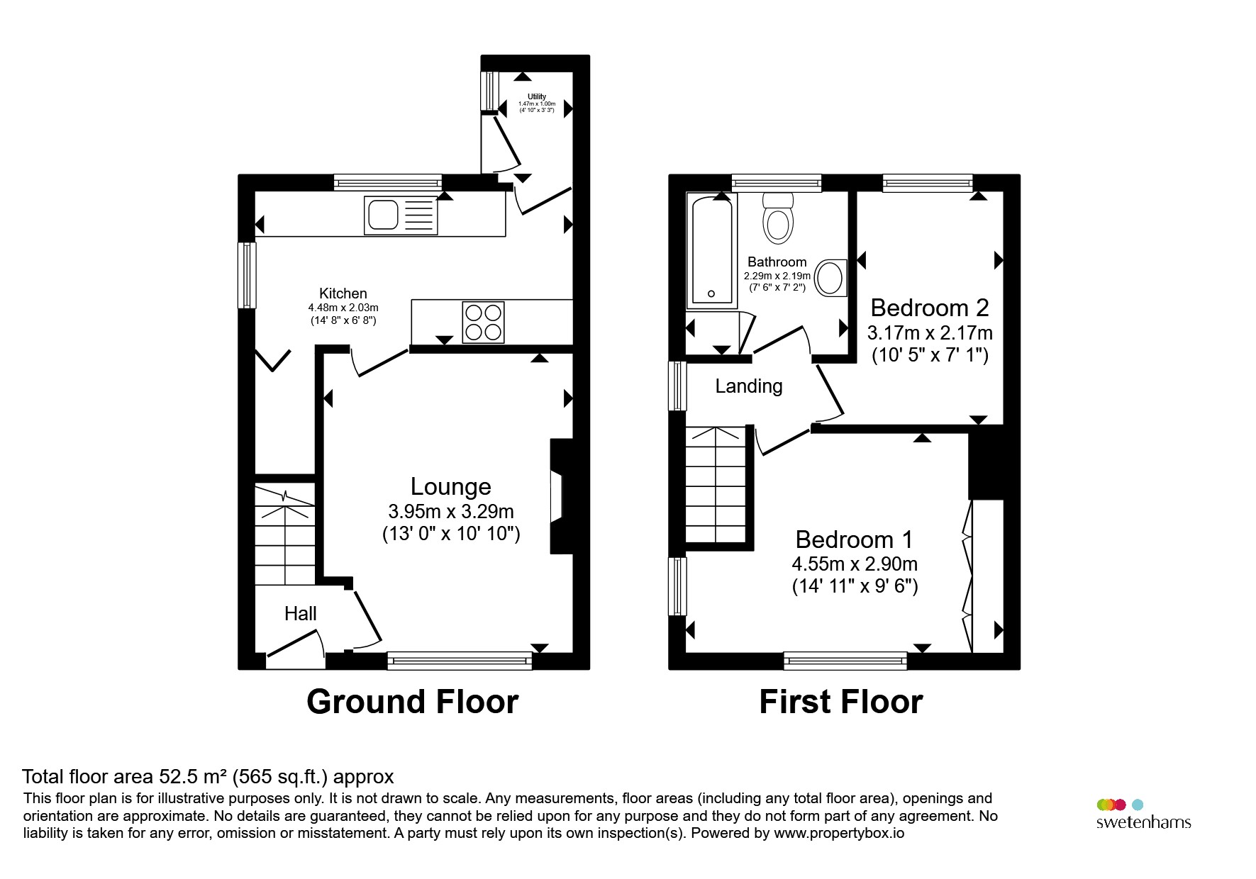 345, Middlewich Road, Northwich floorplan