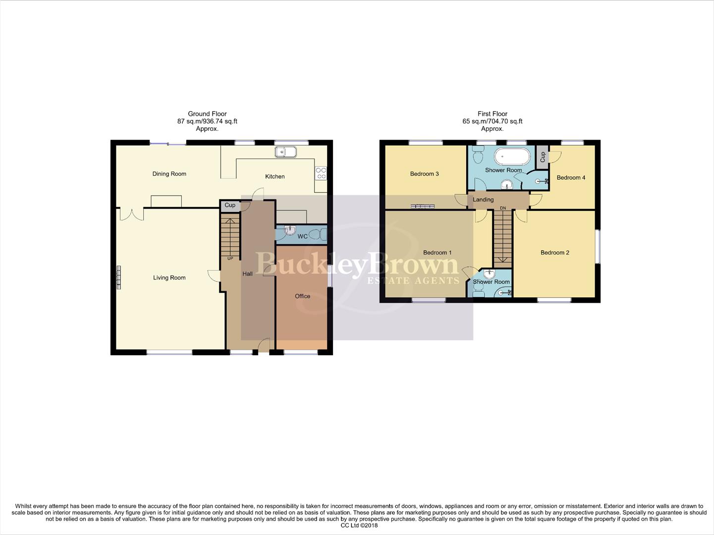 18, Summercourt Drive, Nottingham floorplan