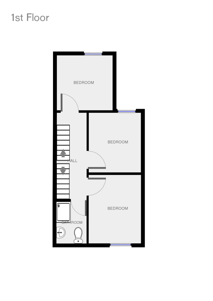 21, Blackweir Terrace, Cardiff floorplan