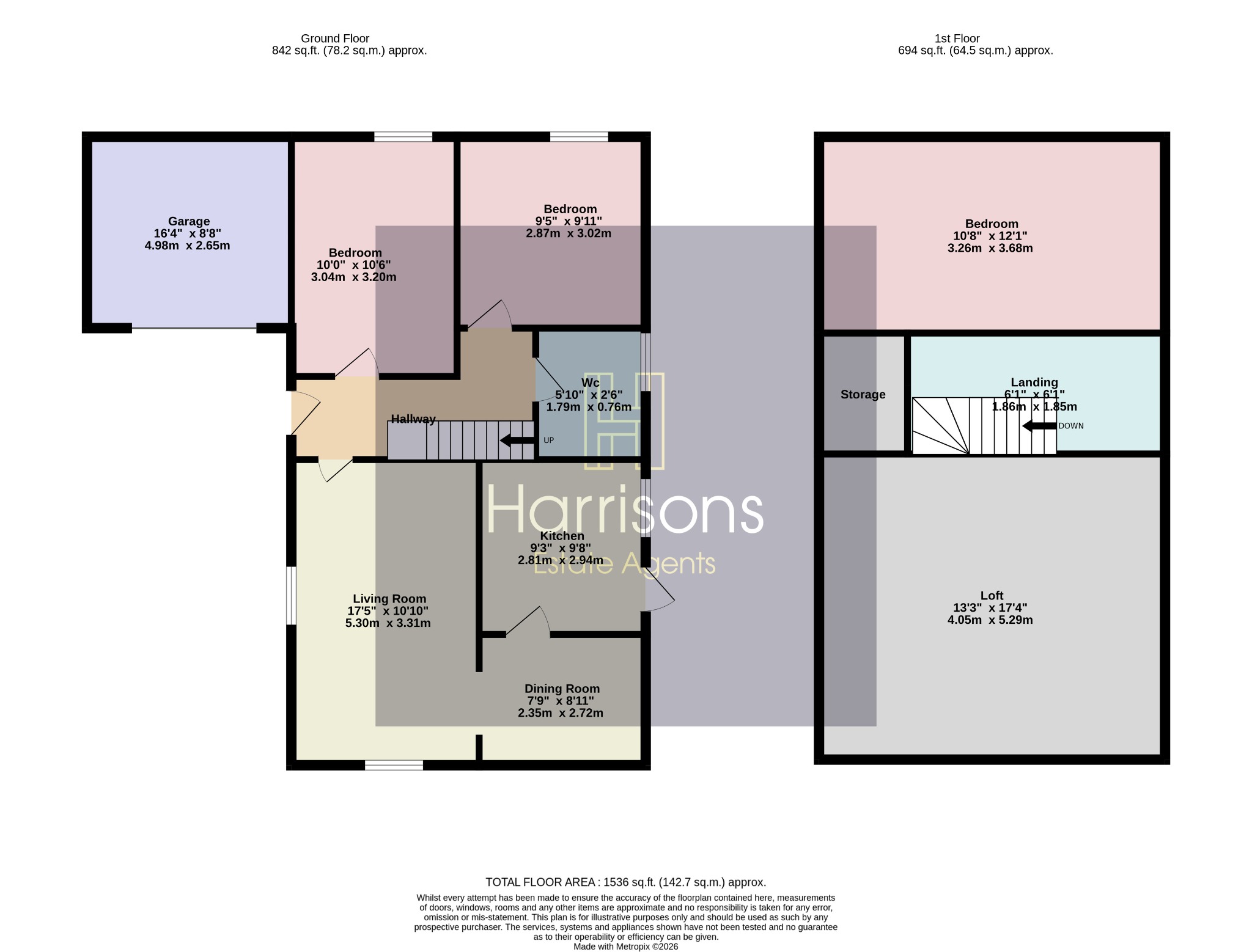 14 Fairlyn Drive, Bolton, Lancashire floorplan