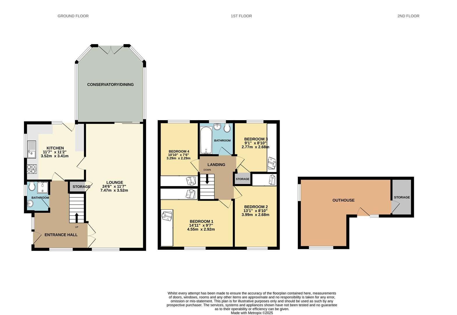 192, Trevino Drive, Leicester floorplan