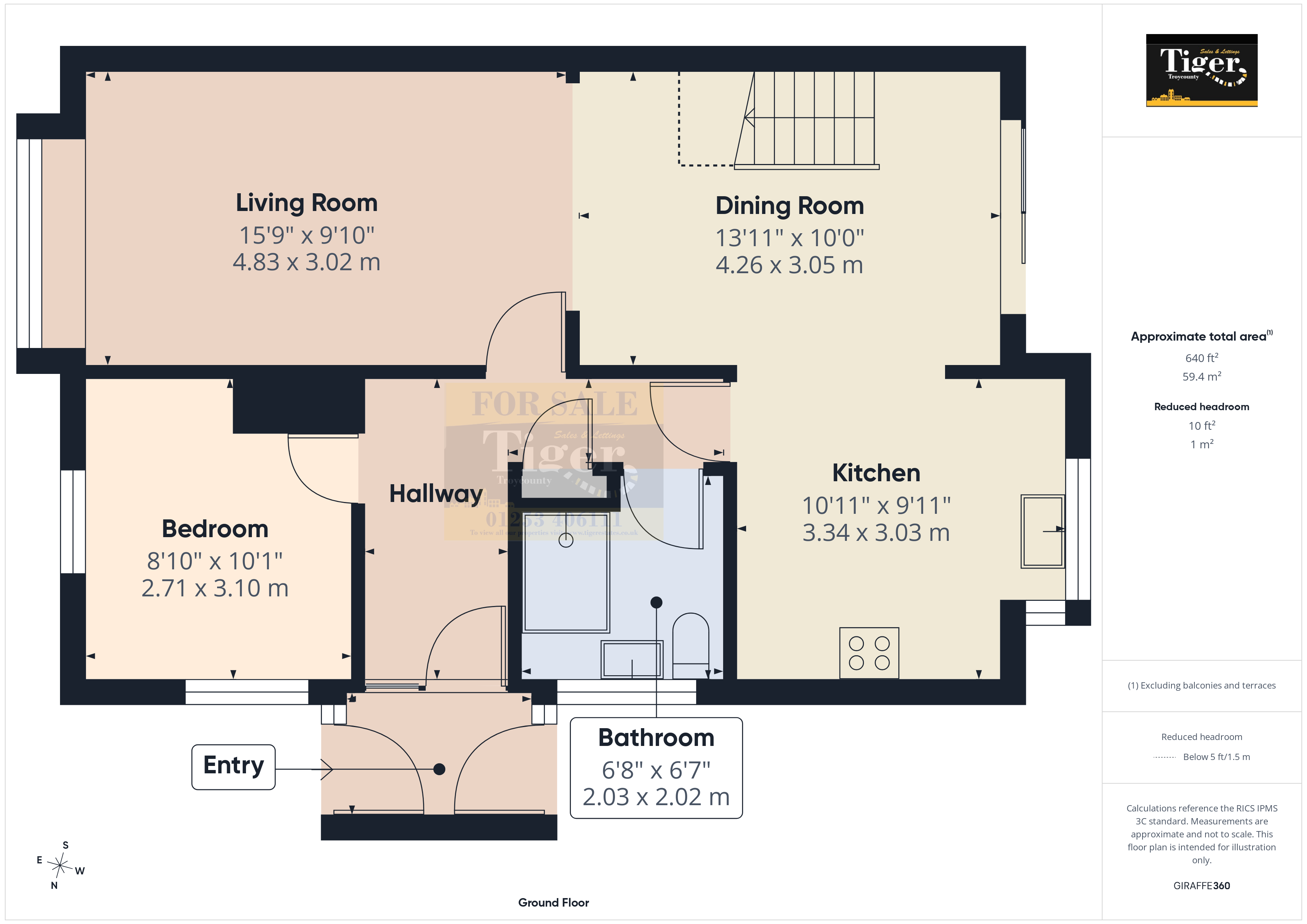 1, Wyndham Gardens, Blackpool floorplan