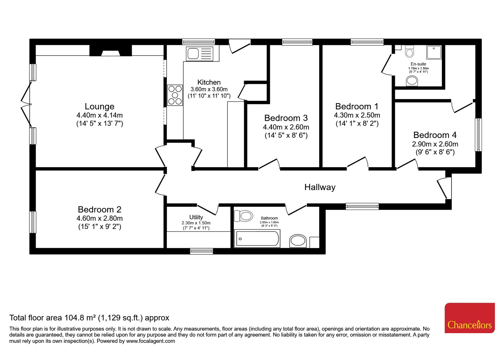 147, Radley Road, Abingdon floorplan