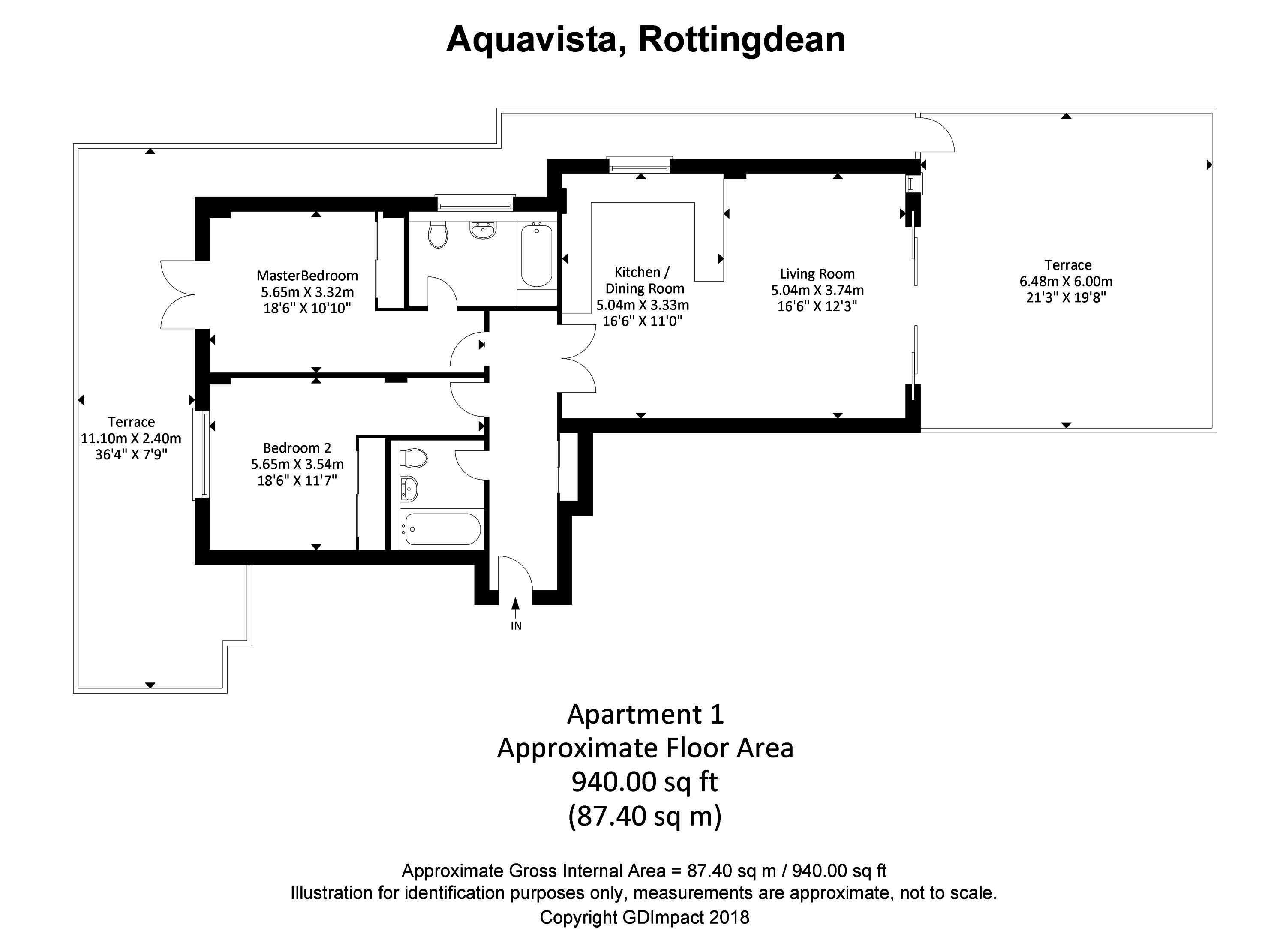 2 Bedrooms Flat for sale in Marine Drive, Rottingdean, Rottingdean BN2