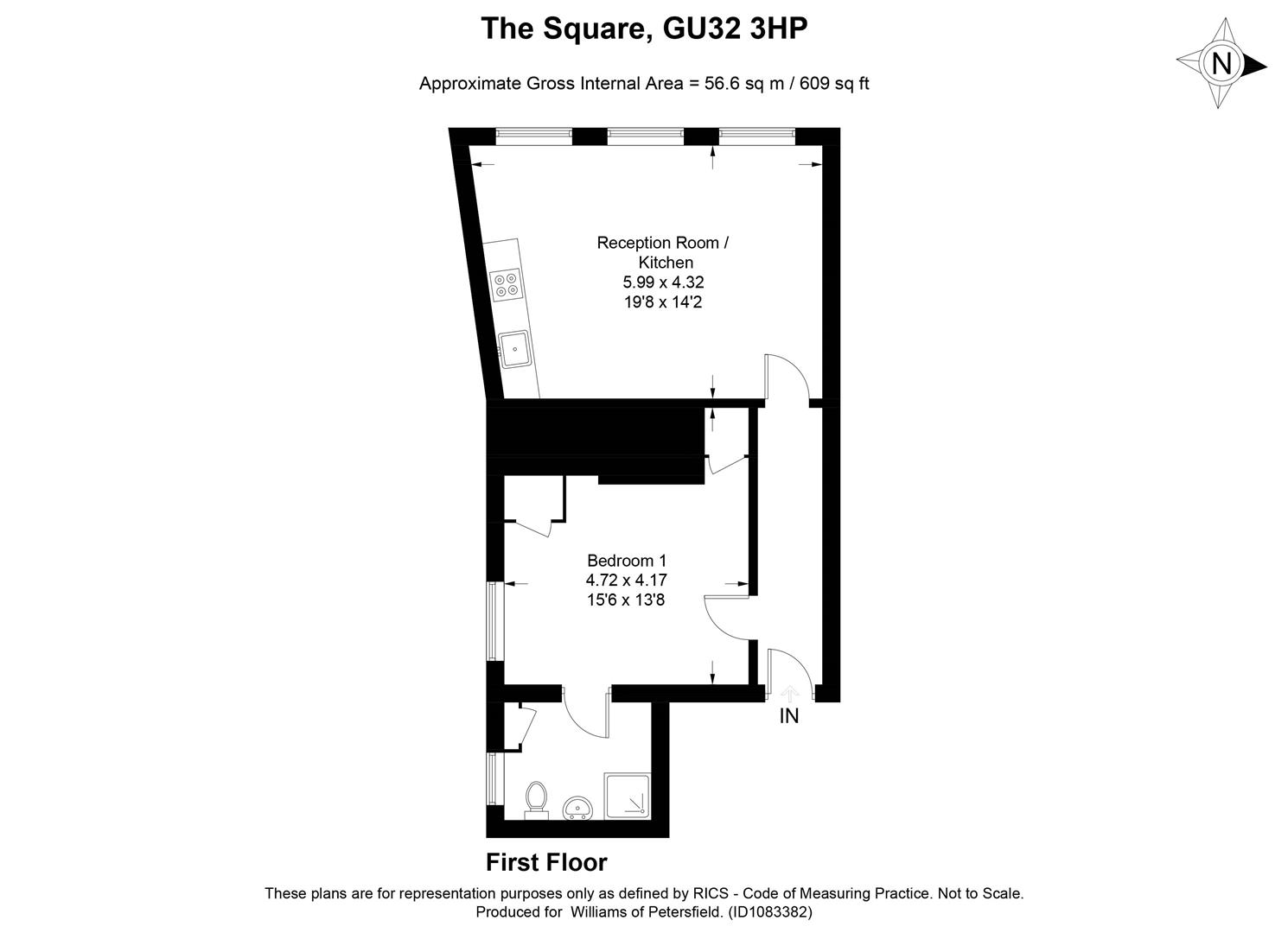 The Square, Petersfield floorplan