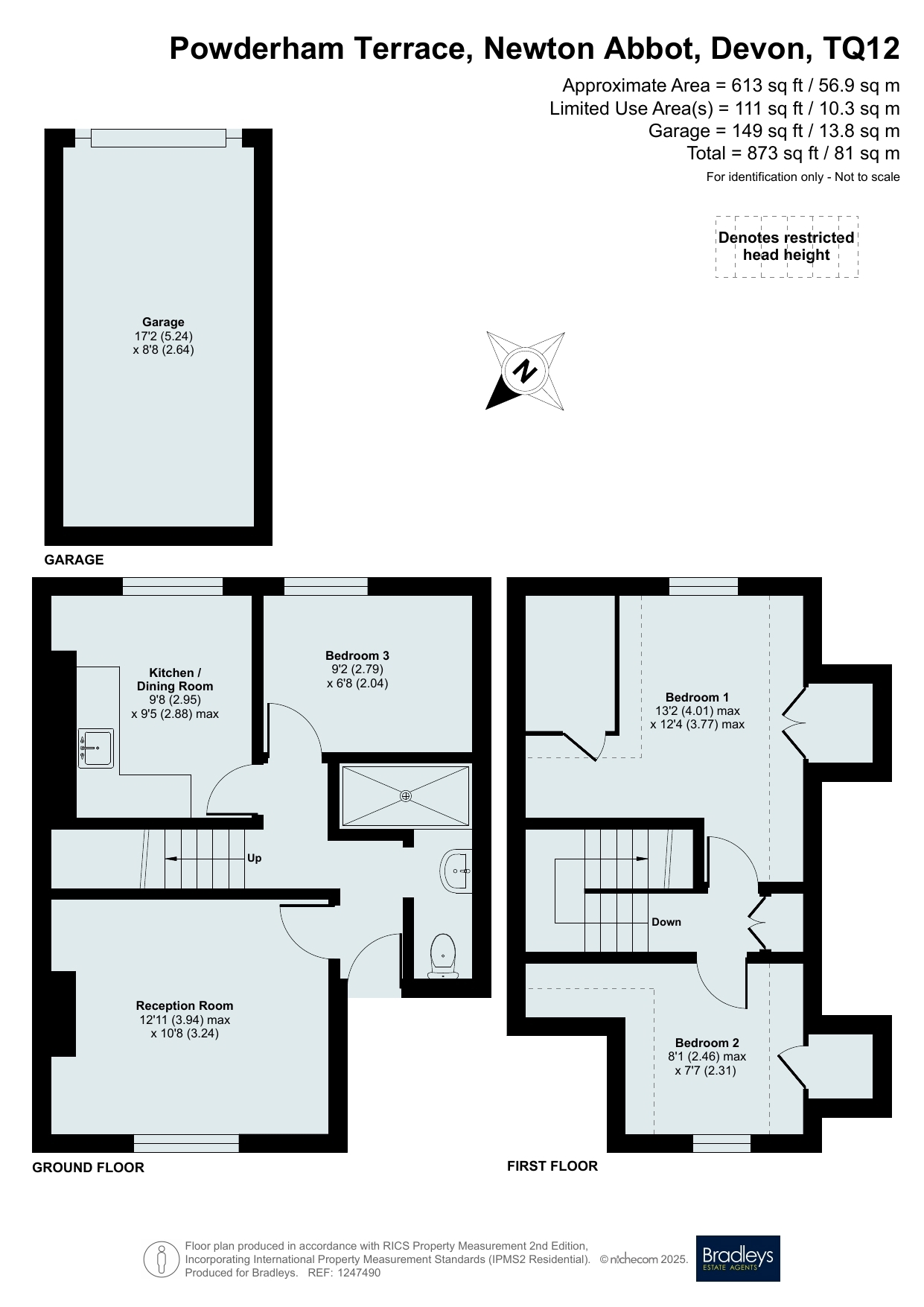 5A,, Powderham Terrace, Devon floorplan